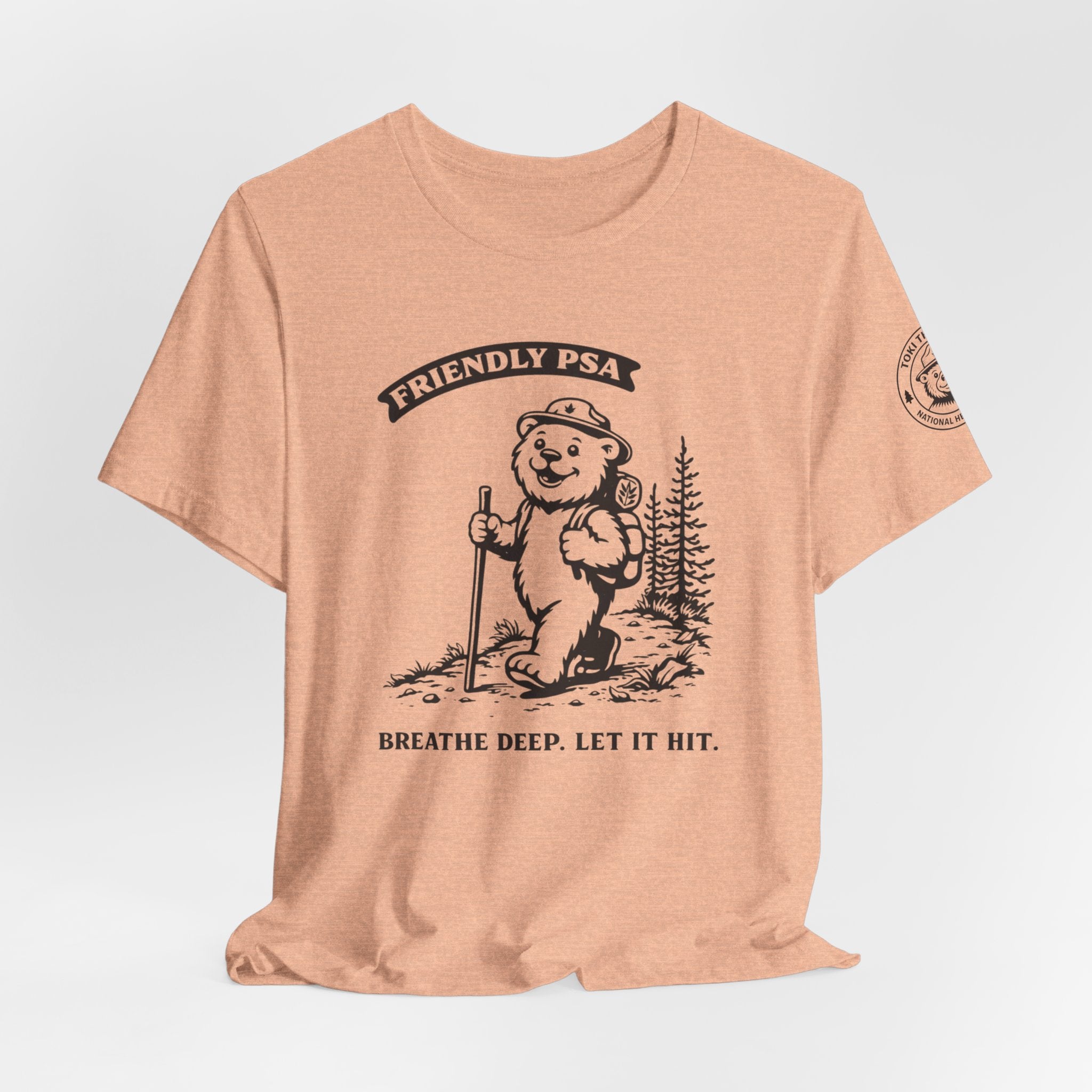 Breathe Deep: Toki the Bear Tee