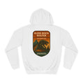 Slide-Rock Bolter Mountain Patch Hoodie | Retro National Park Style