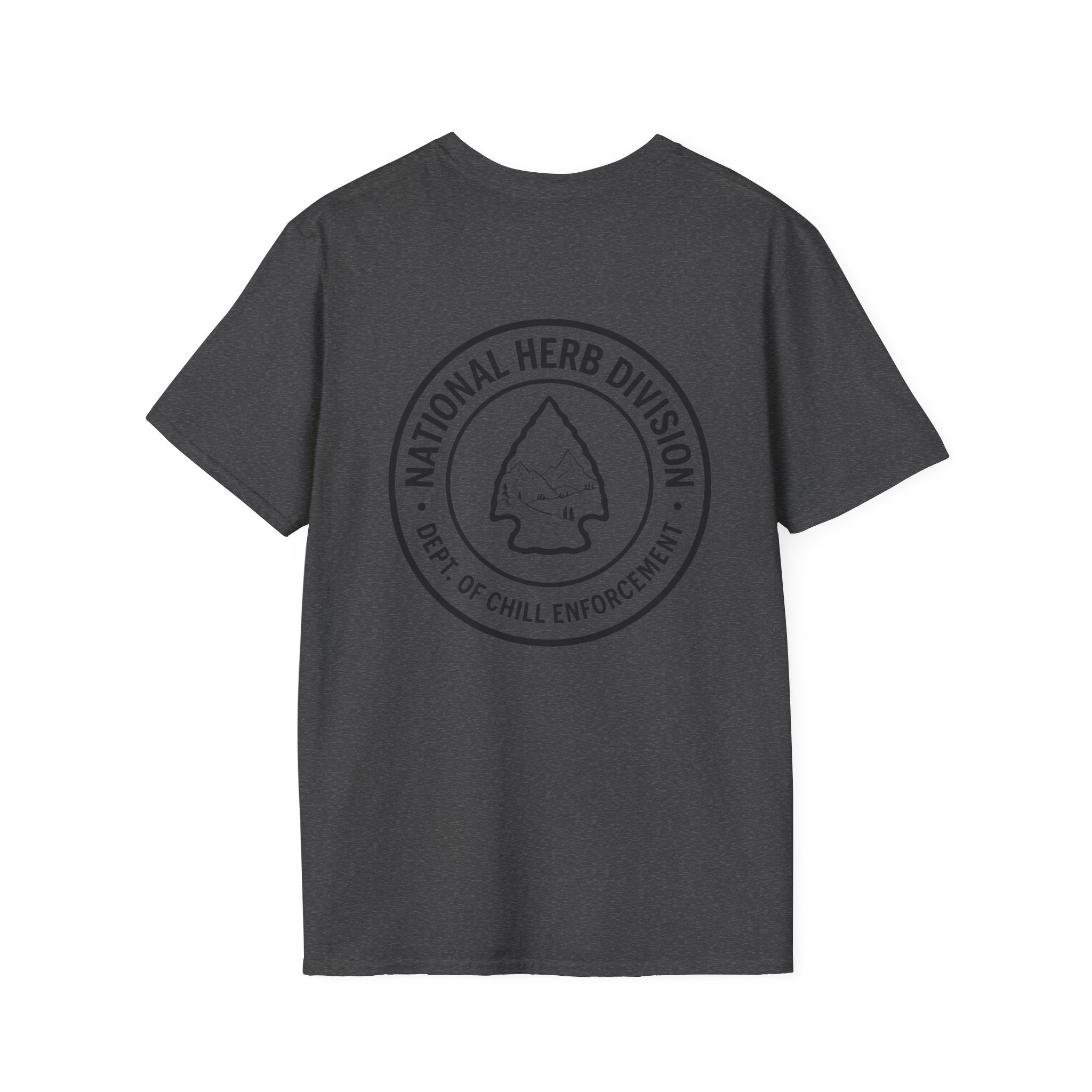National Herb Division Chill Vibes | Outdoor Adventure Apparel Hiking T-Shirt