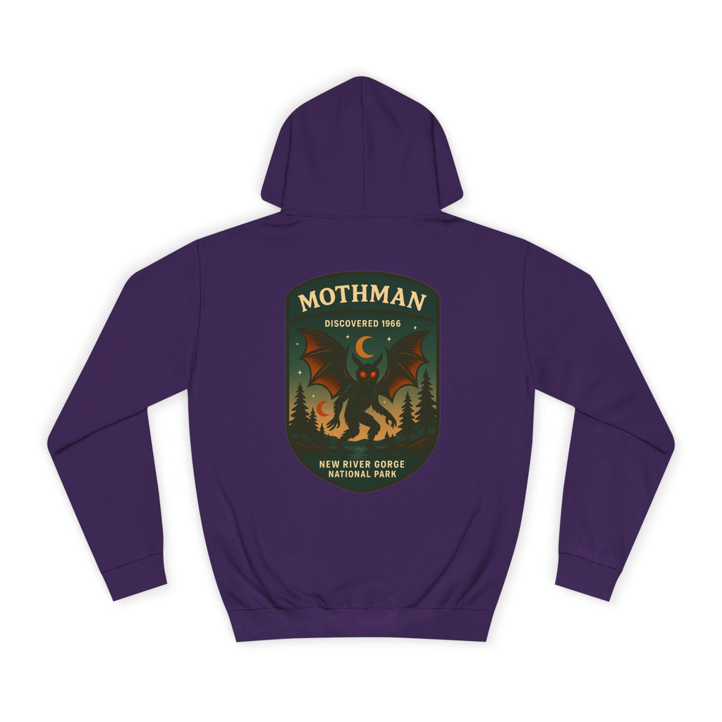 Mothman Patch Hoodie | Retro National Park Style