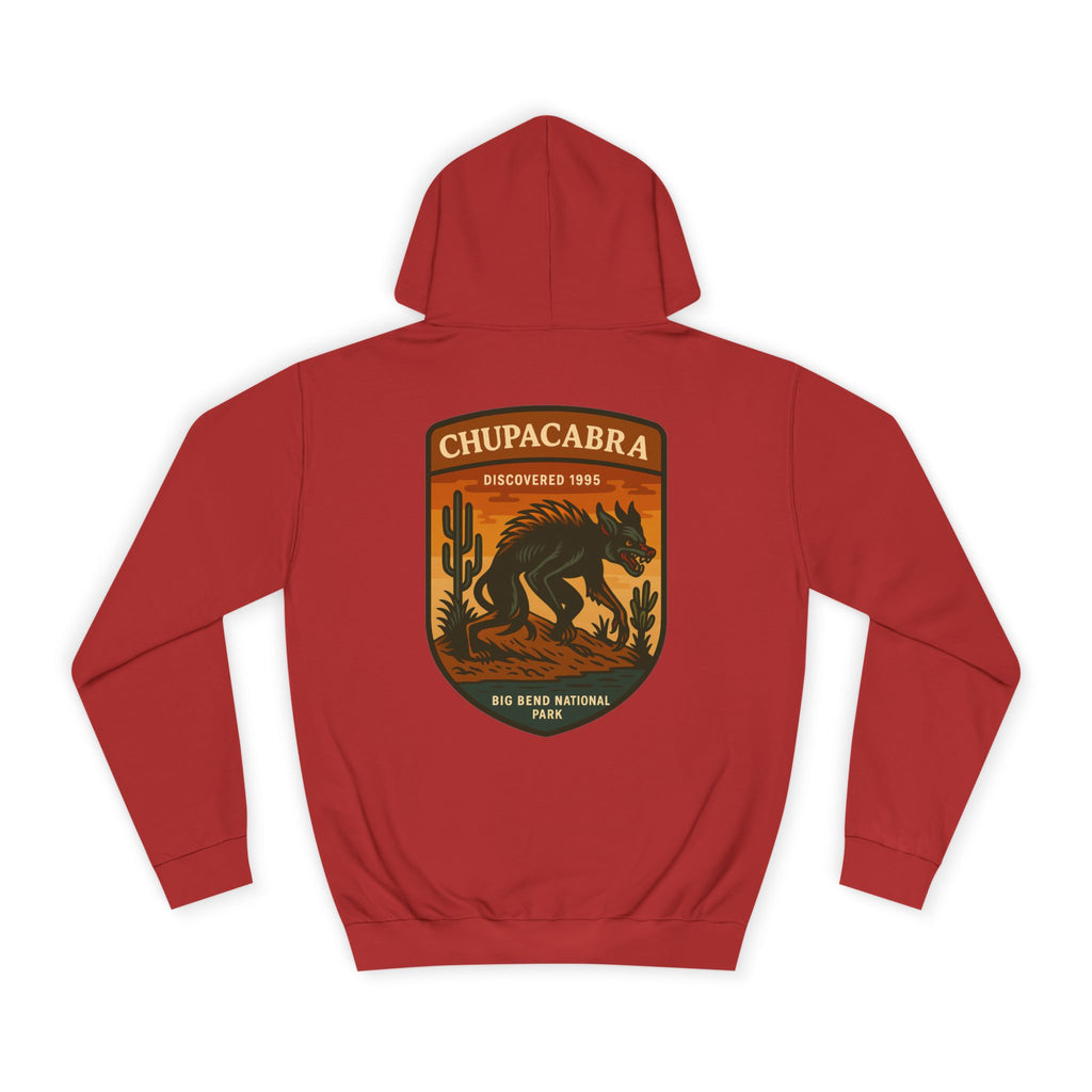 Chupacabra Patch Hoodie | Retro National Park Style