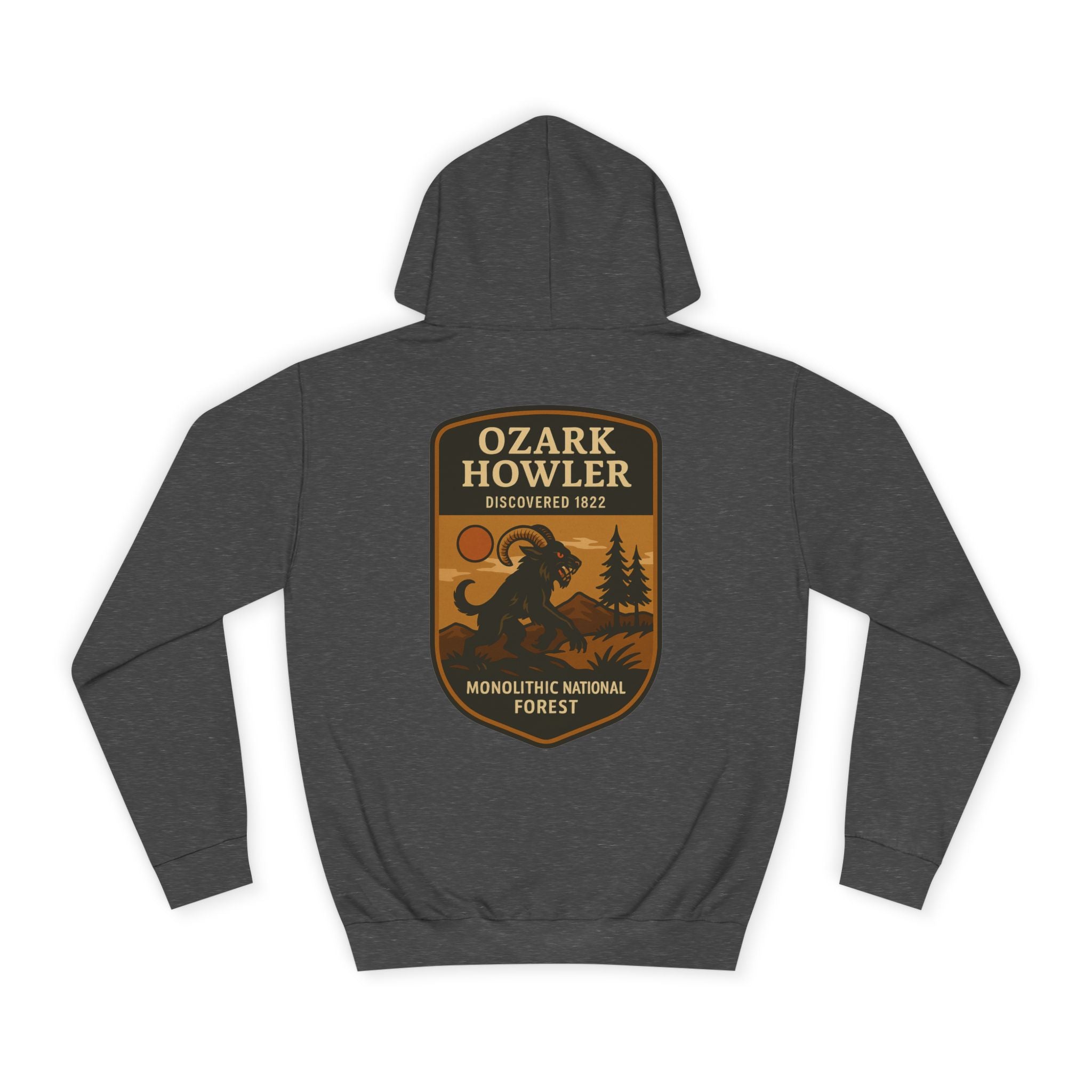 Ozark Howler Patch Hoodie | Retro National Park Style