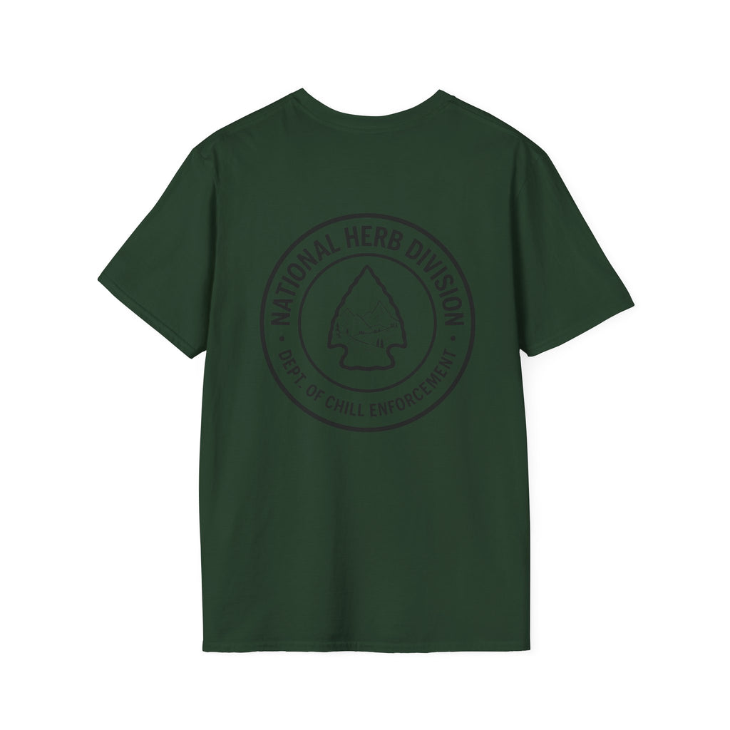 National Herb Division Chill Vibes | Outdoor Adventure Apparel Hiking T-Shirt