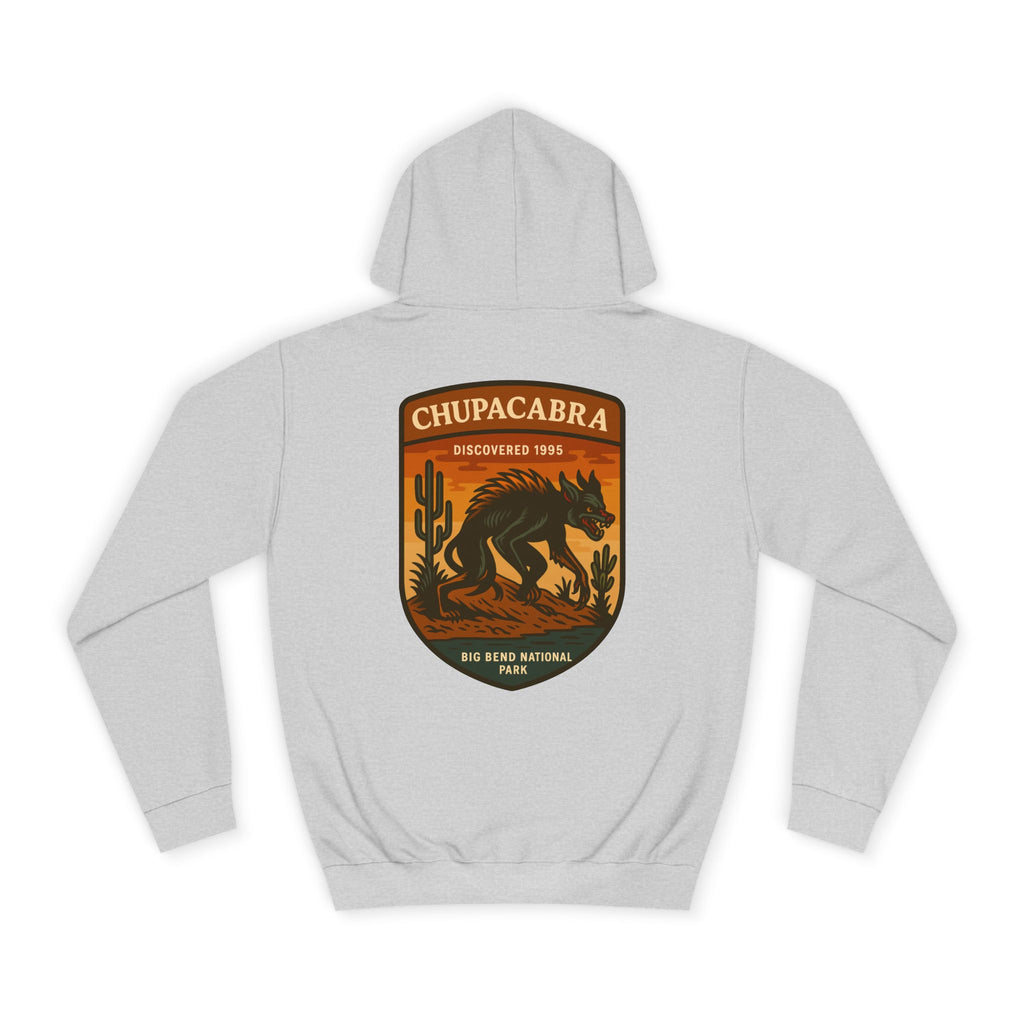 Chupacabra Patch Hoodie | Retro National Park Style
