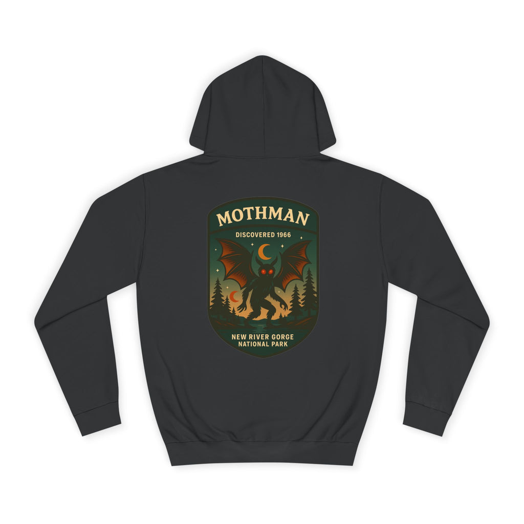 Mothman Patch Hoodie | Retro National Park Style