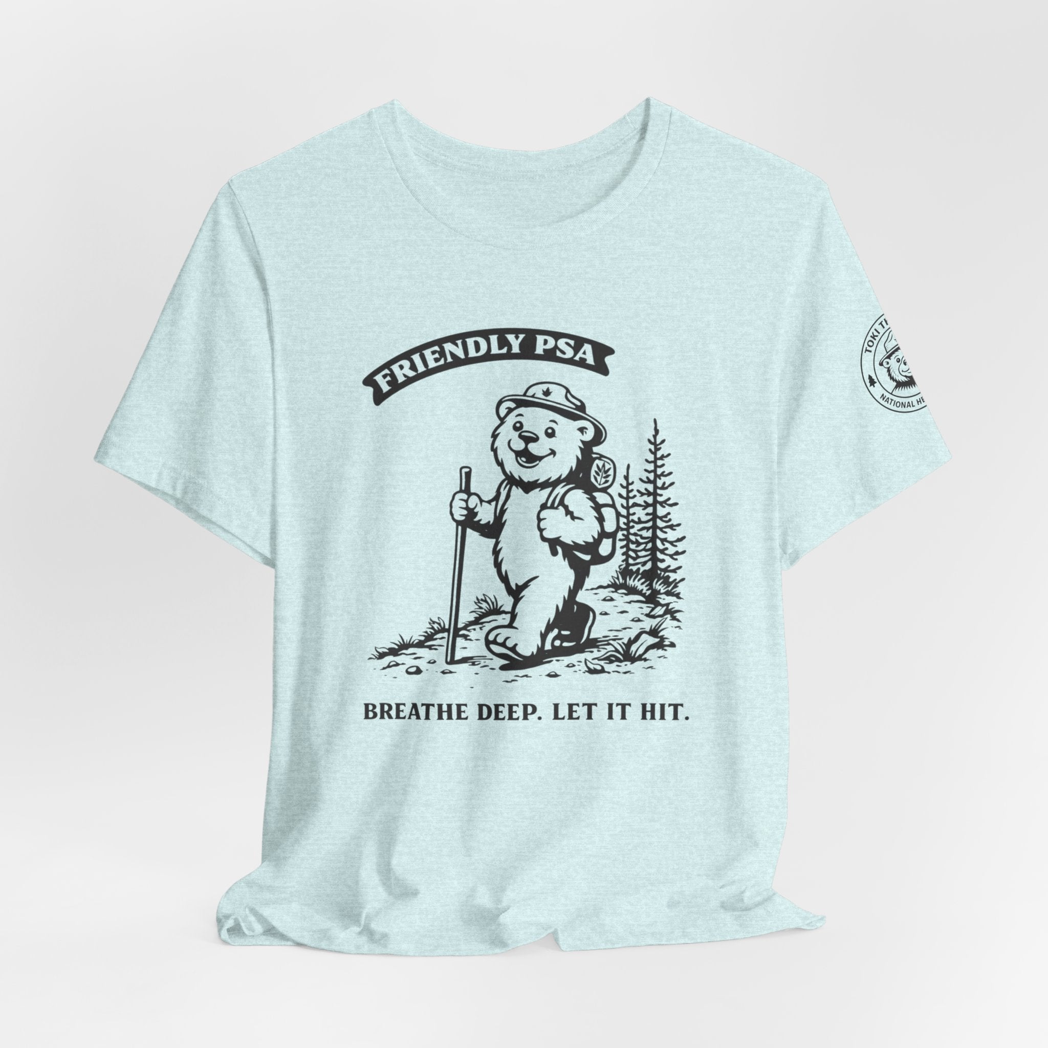 Breathe Deep: Toki the Bear Tee