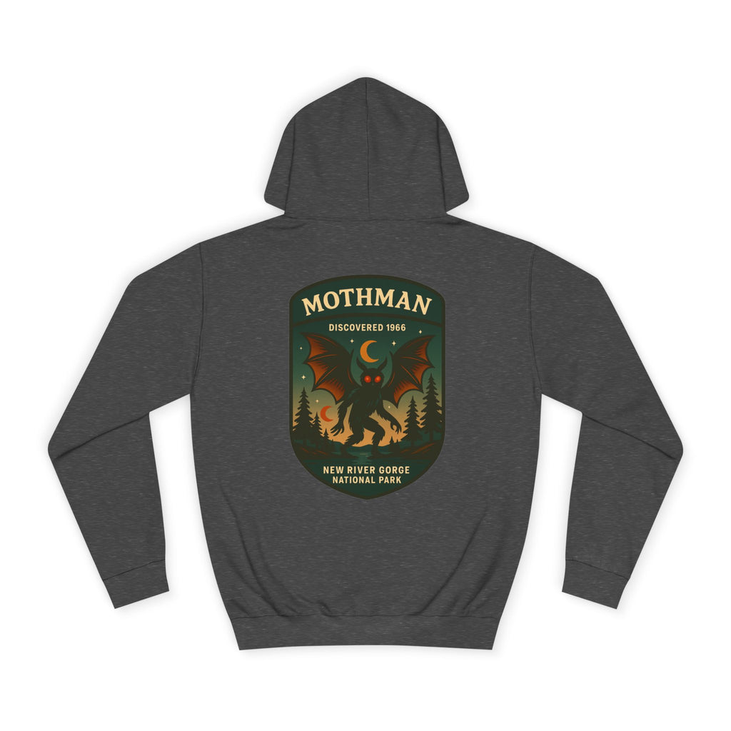 Mothman Patch Hoodie | Retro National Park Style