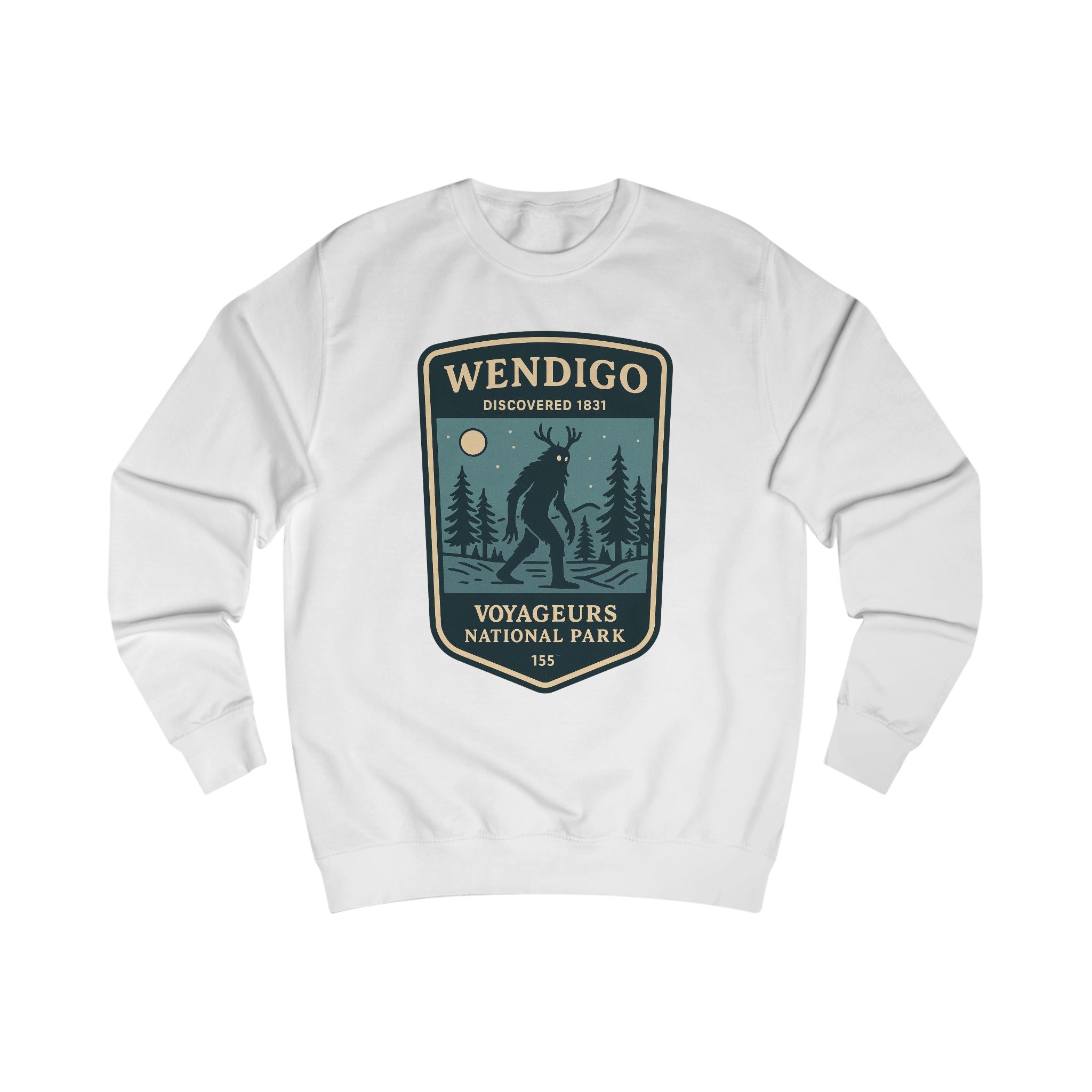 Wendigo Adventure Unisex Sweatshirt | Retro National Park Style