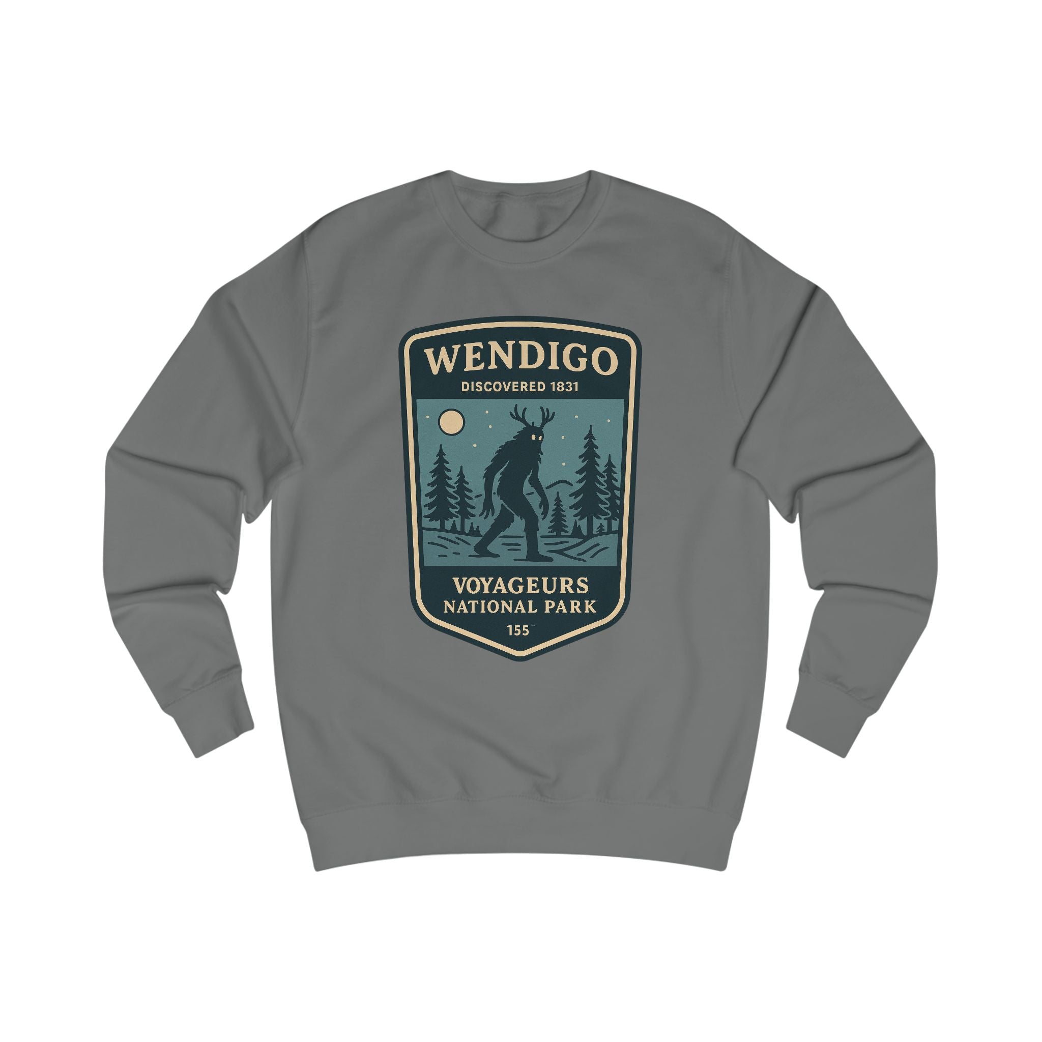 Wendigo Adventure Unisex Sweatshirt | Retro National Park Style