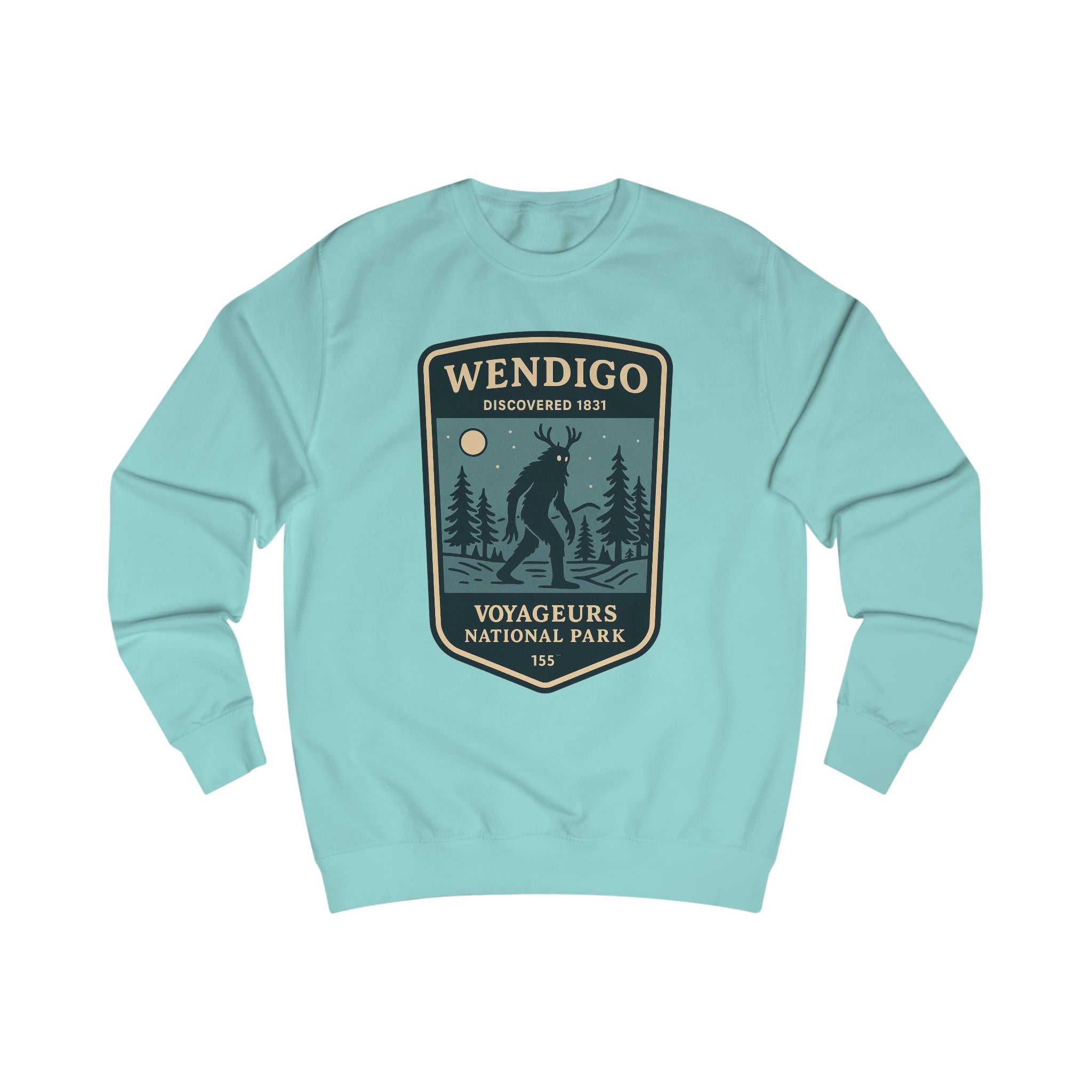Wendigo Adventure Unisex Sweatshirt | Retro National Park Style