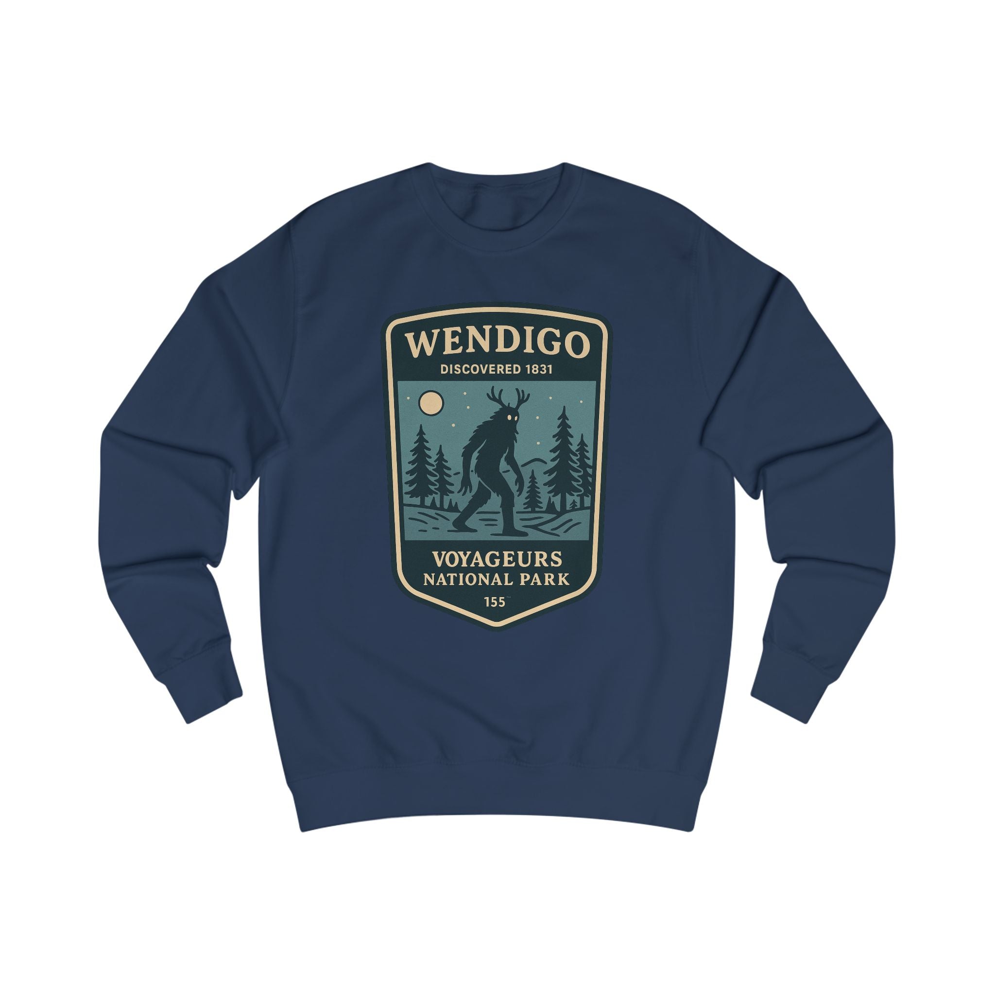 Wendigo Adventure Unisex Sweatshirt | Retro National Park Style
