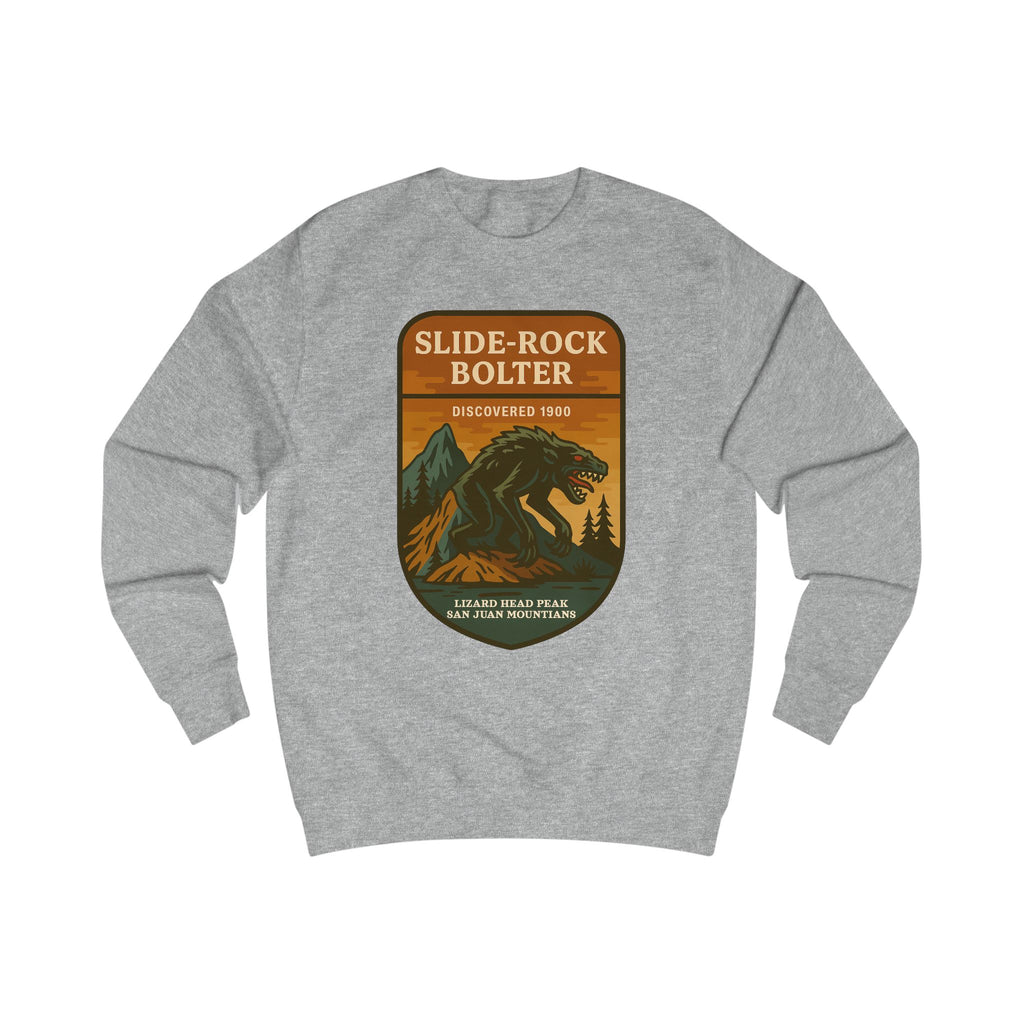 Slide Rock Bolter Mountain Adventure Unisex Sweatshirt | Retro National Park Style