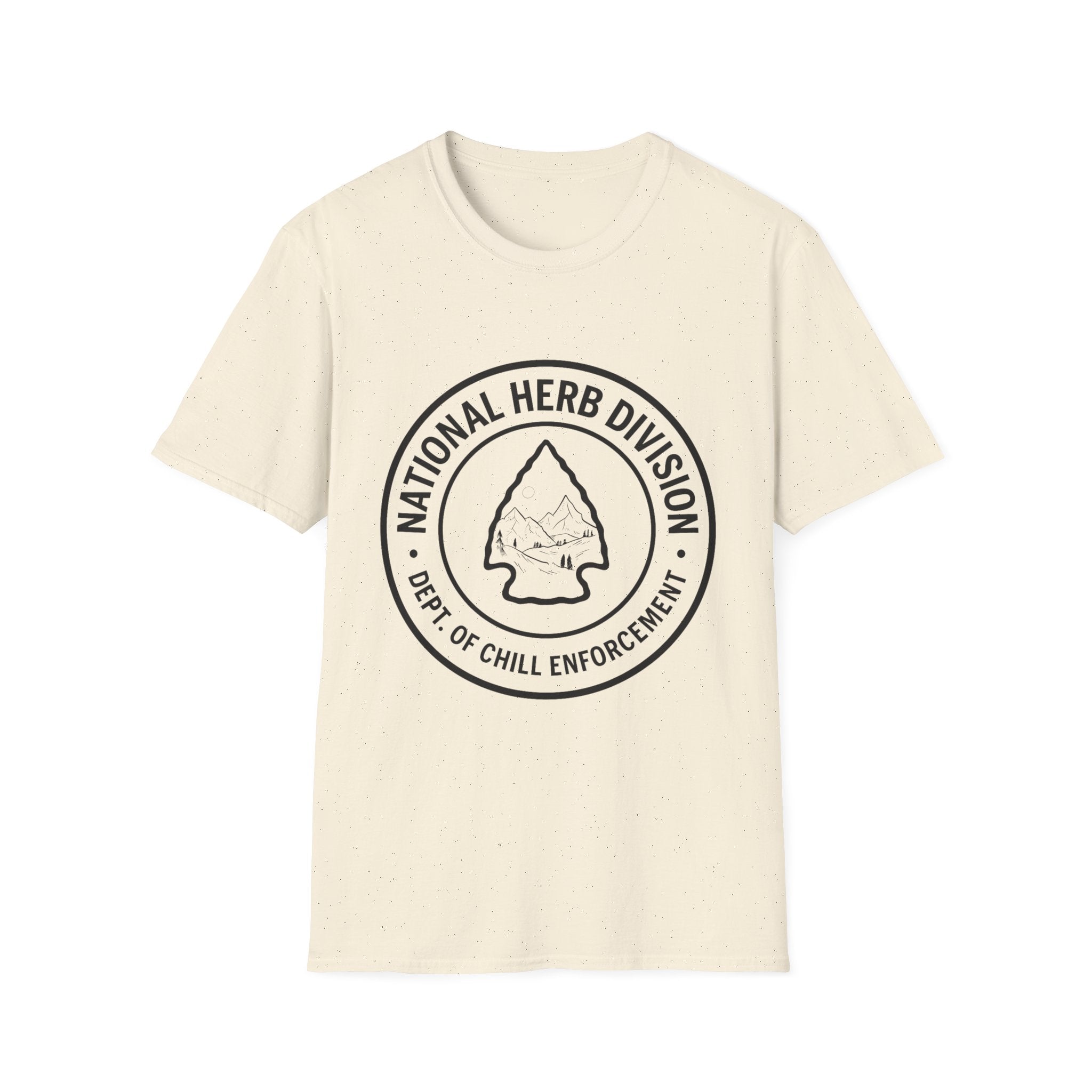 National Herb Division Chill Vibes : Outdoor Adventure Apparel Hiking T-Shirt
