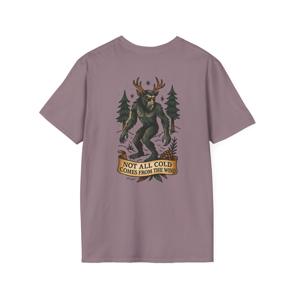 Wendingo Adventure Retro Graphic Tee | Cryptozoology Unisex Softstyle T-Shirt