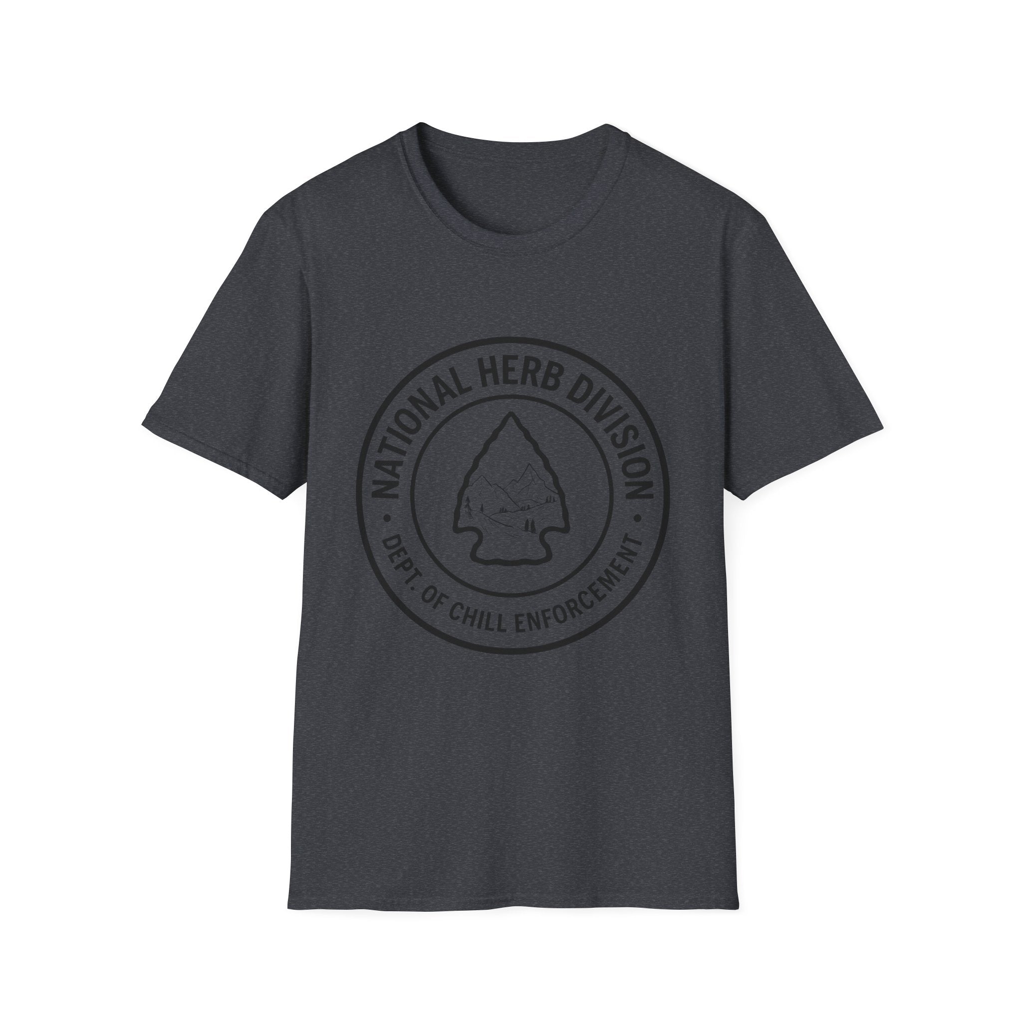 National Herb Division Chill Vibes : Outdoor Adventure Apparel Hiking T-Shirt