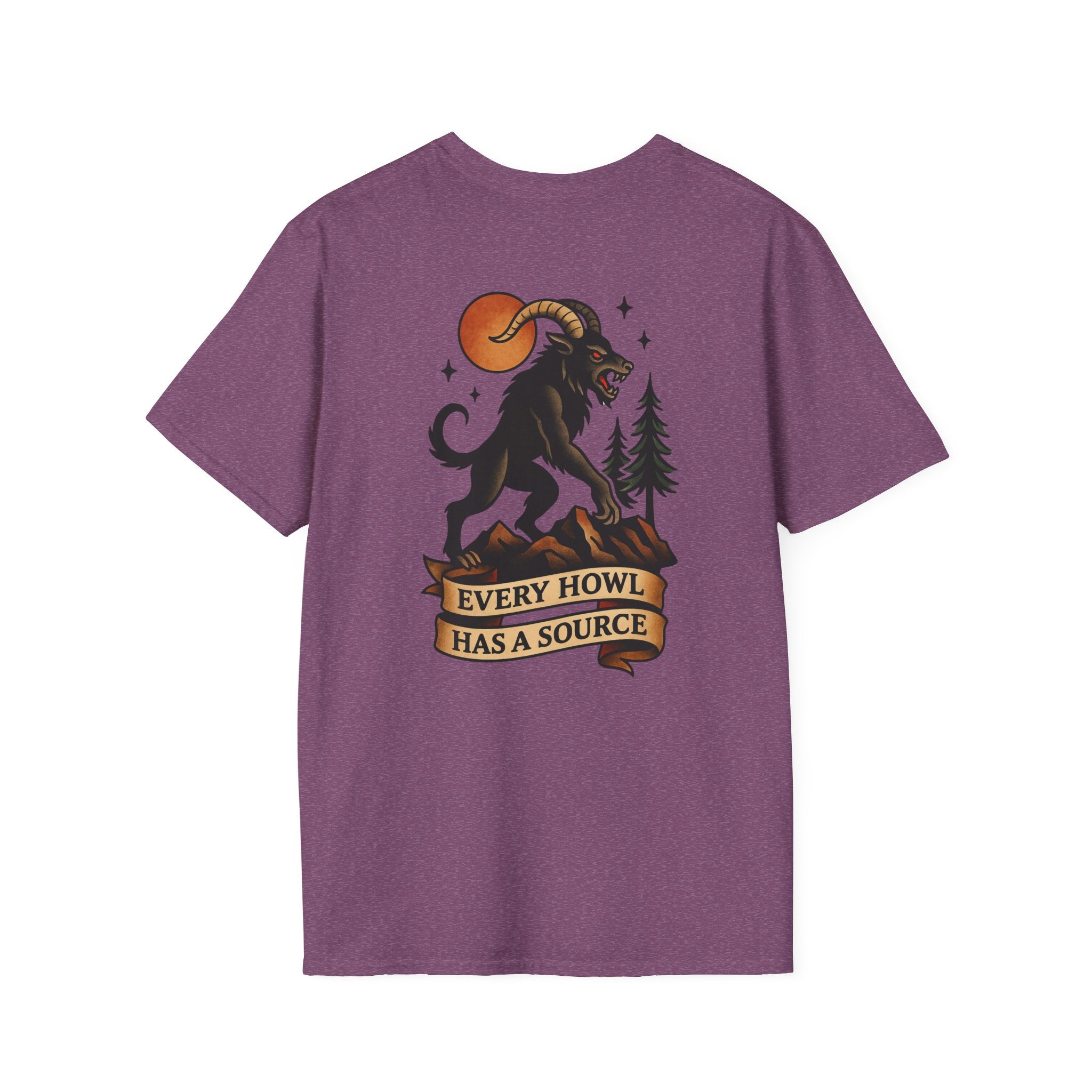 Ozark Howler Adventure Retro Graphic Tee | Cryptozoology Unisex Softstyle T-Shirt
