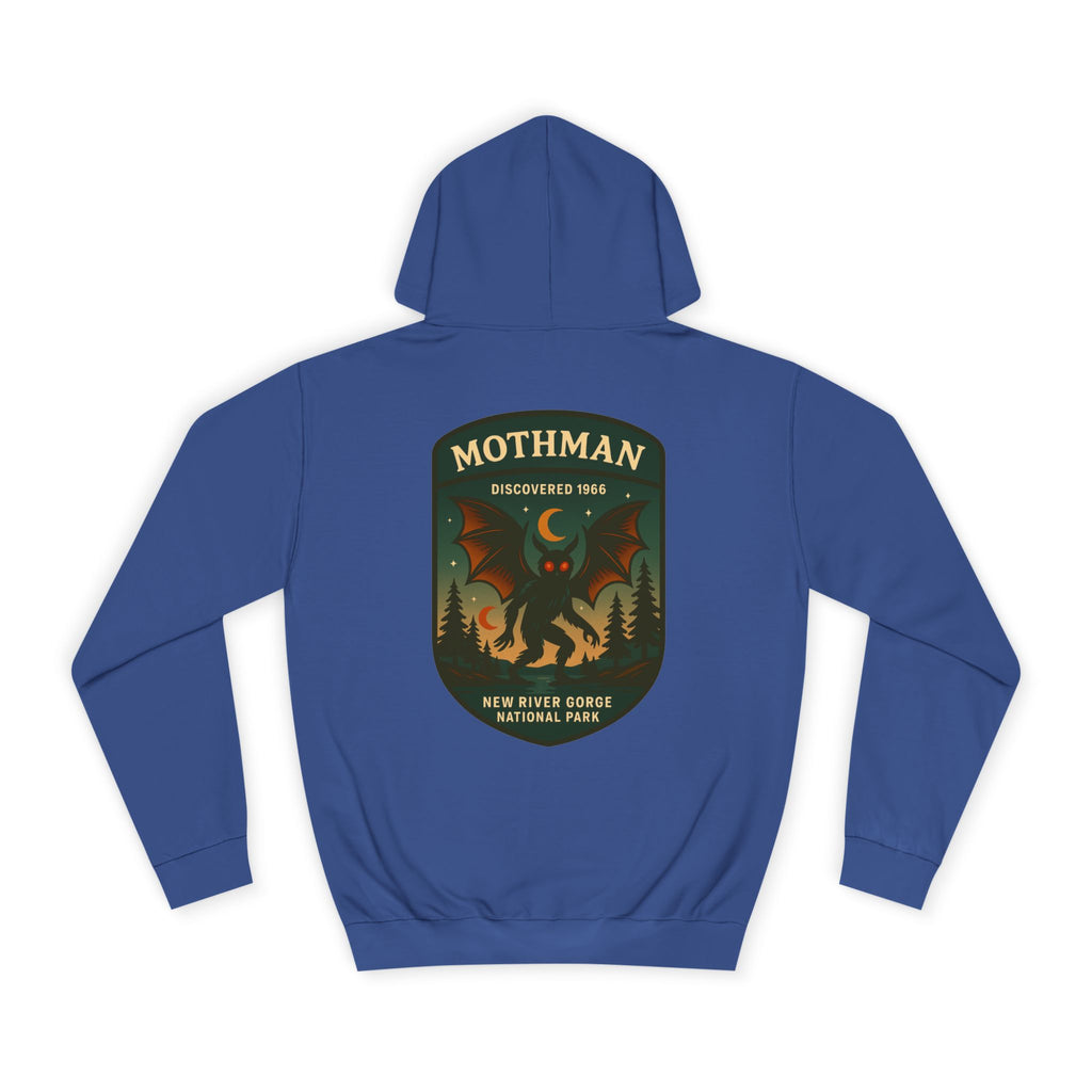 Mothman Patch Hoodie | Retro National Park Style