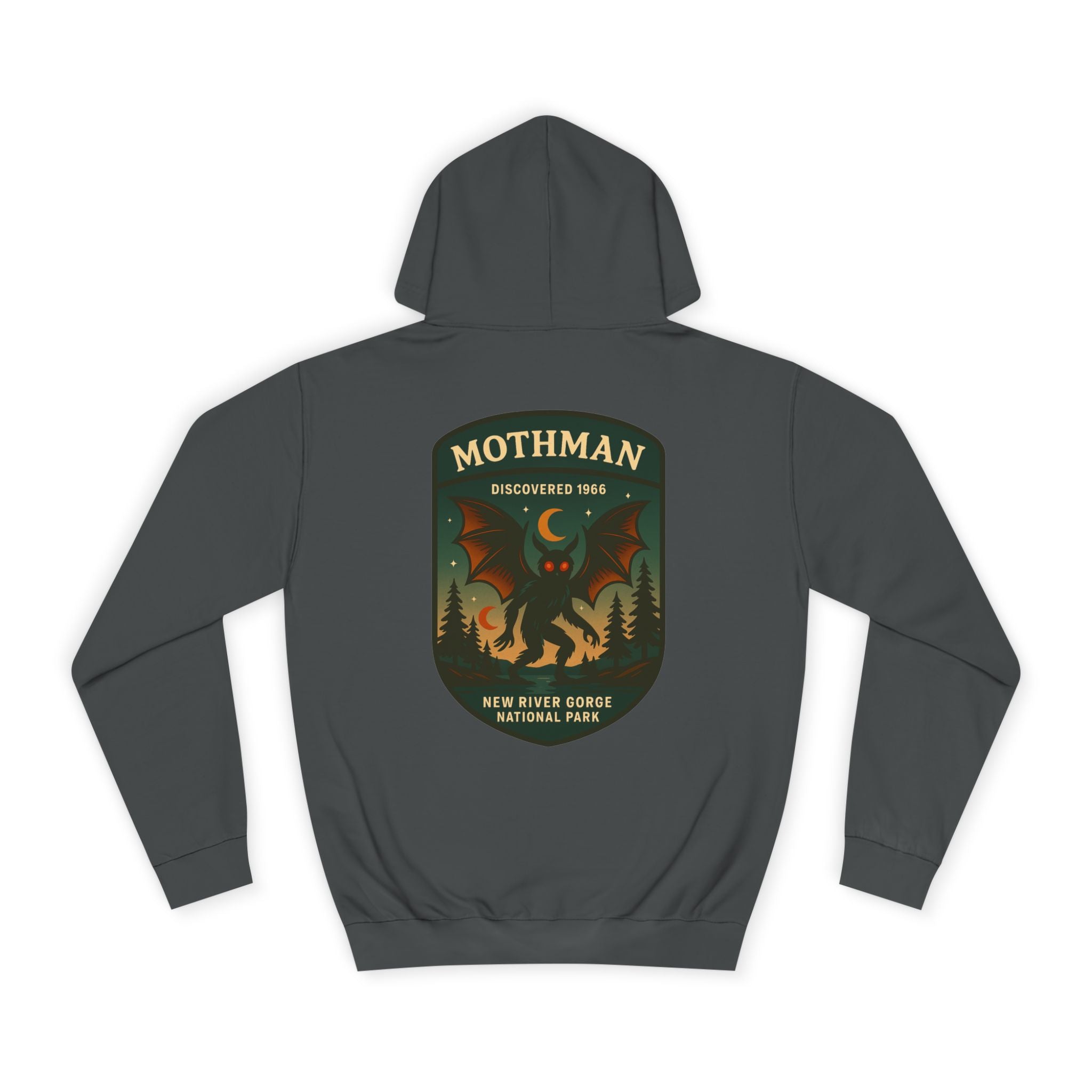 Mothman Hoodie | Retro National Park Cryptid