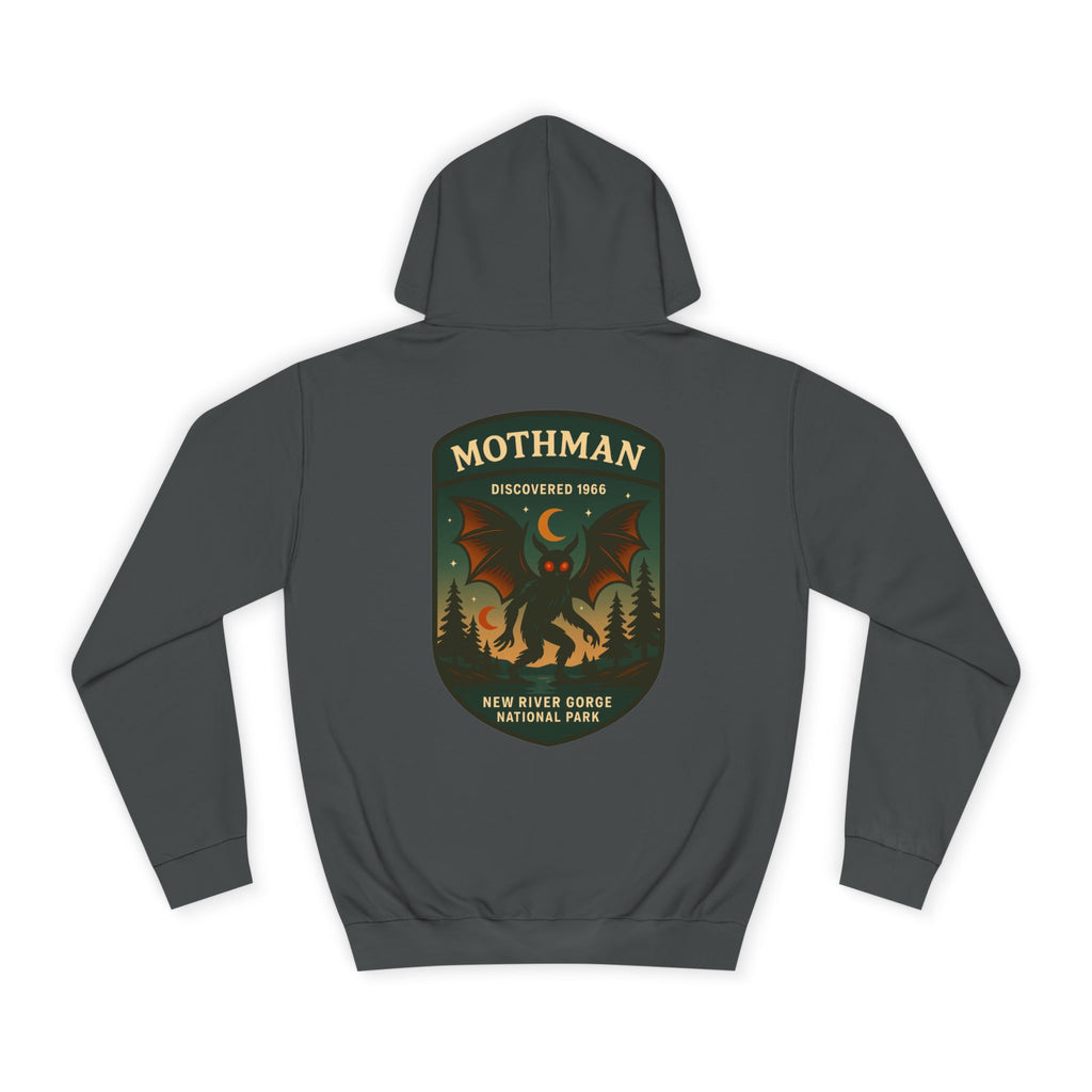 Mothman Patch Hoodie | Retro National Park Style