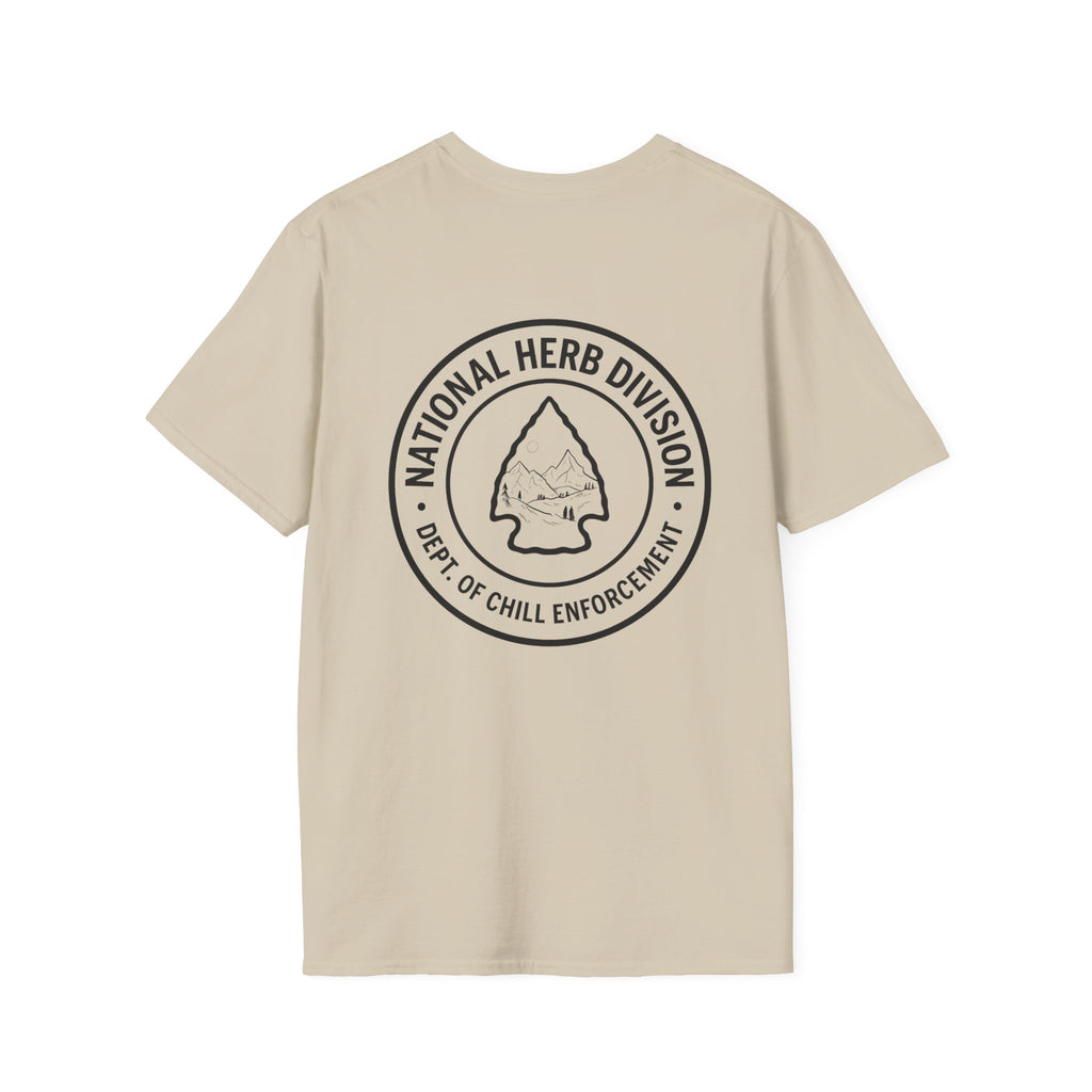 National Herb Division Chill Vibes | Outdoor Adventure Apparel Hiking T-Shirt