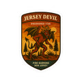 Jersey Devil emblem kiss-cut vinyl decal | Pine Barrens New Jersey