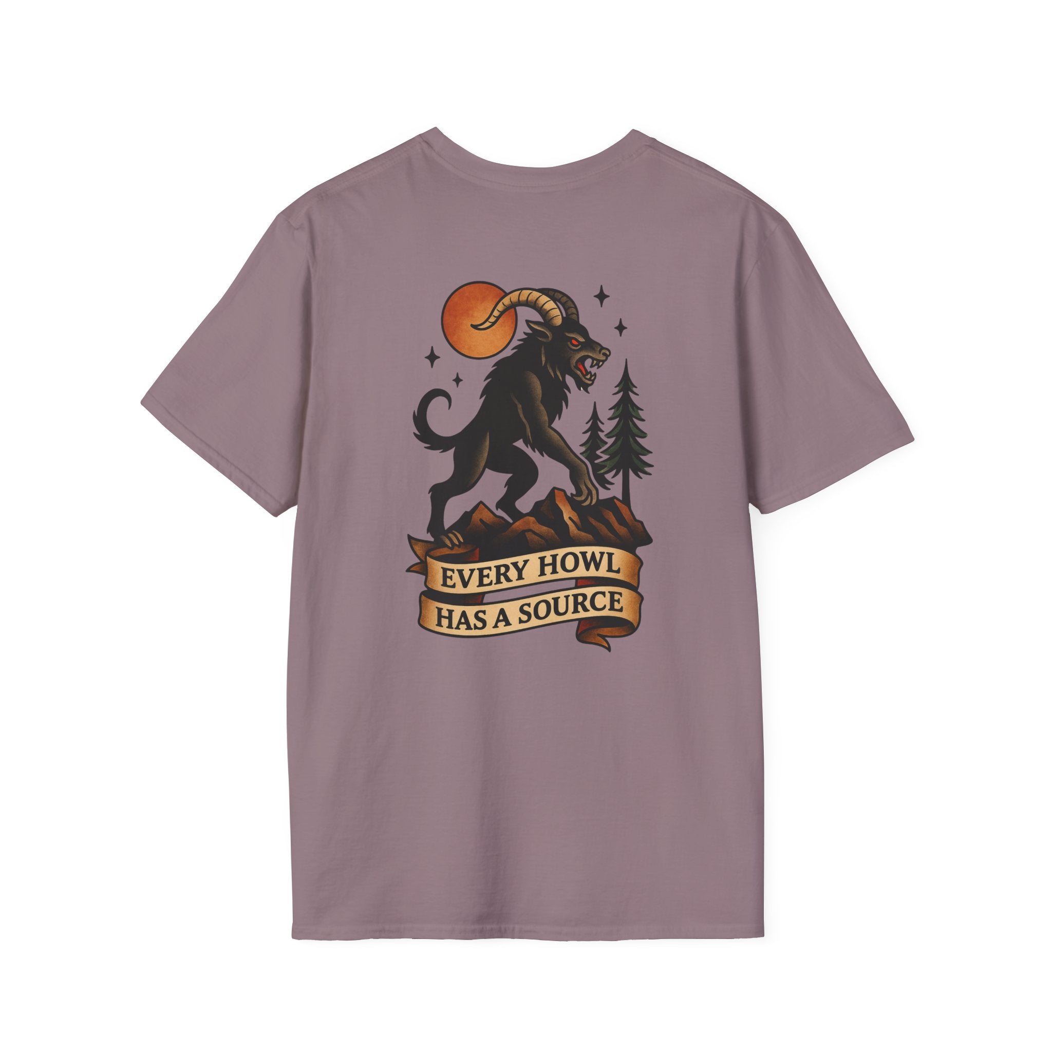 Ozark Howler Adventure Retro Graphic Tee | Cryptozoology Unisex Softstyle T-Shirt