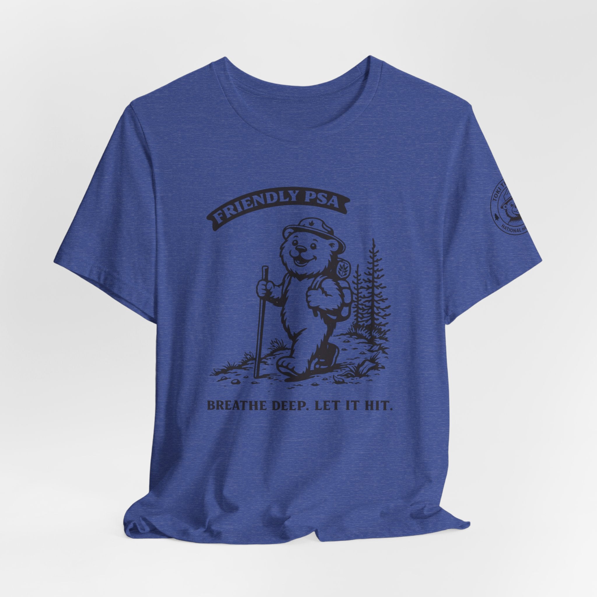 Breathe Deep: Toki the Bear Tee