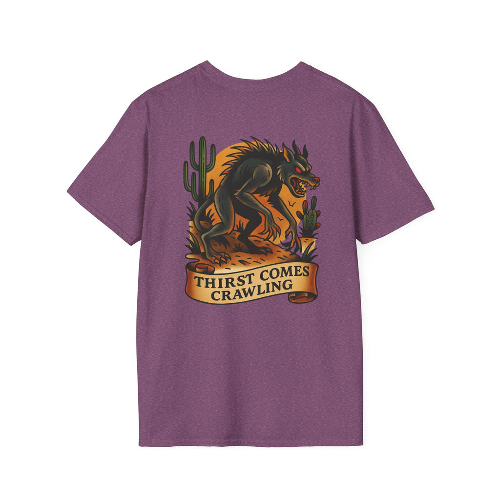 Chupacabra Adventure Retro Graphic Tee | Cryptozoology Unisex Softstyle T-Shirt