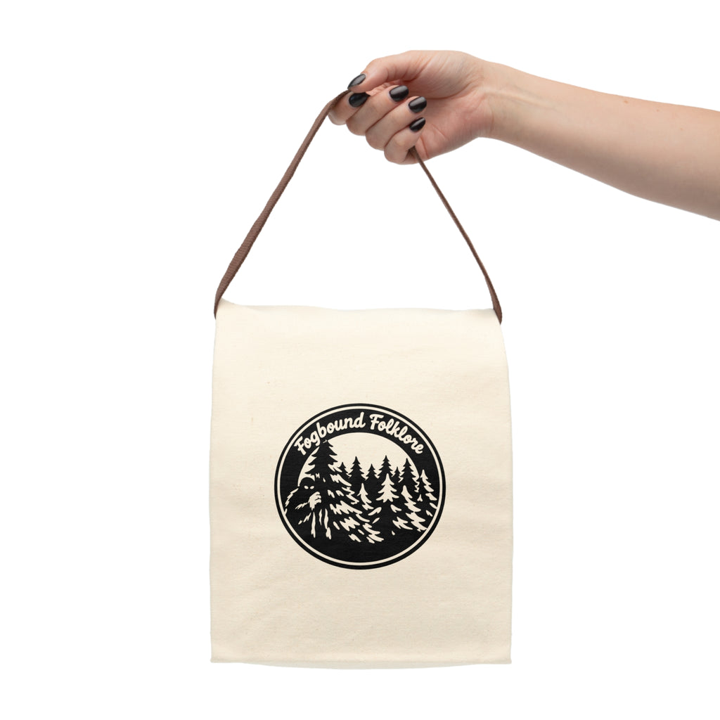 Fogbound Folklore Canvas Lunch Bag Insulated Tote