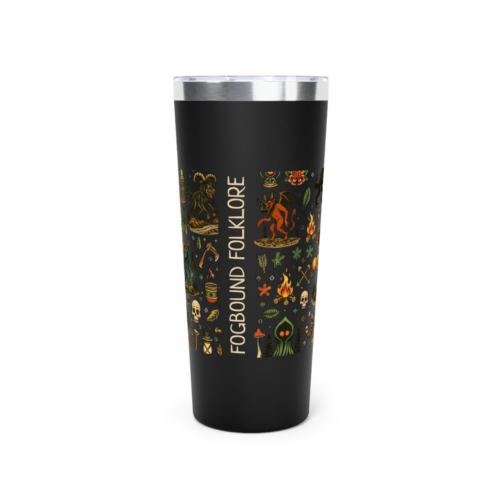 Fogbound Folklore 22oz Insulated Copper Tumbler