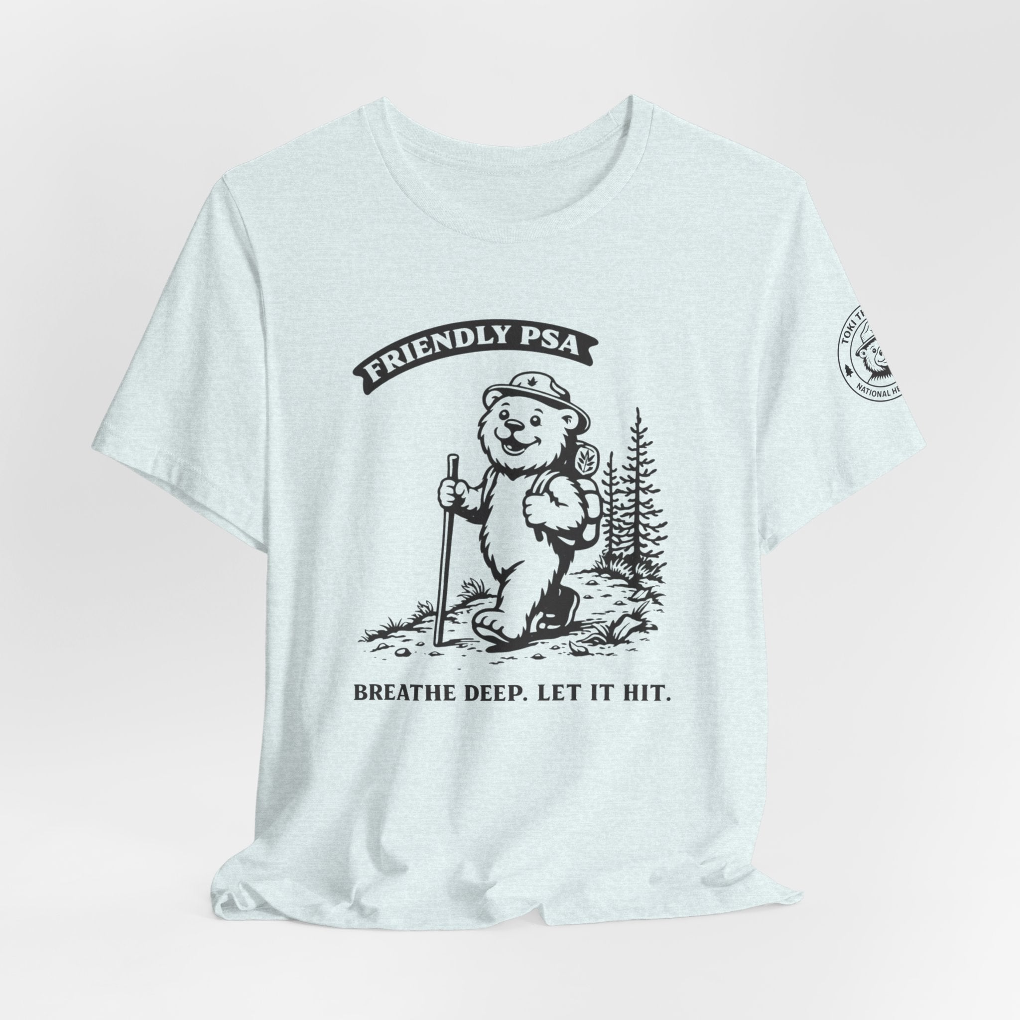 Breathe Deep: Toki the Bear Tee