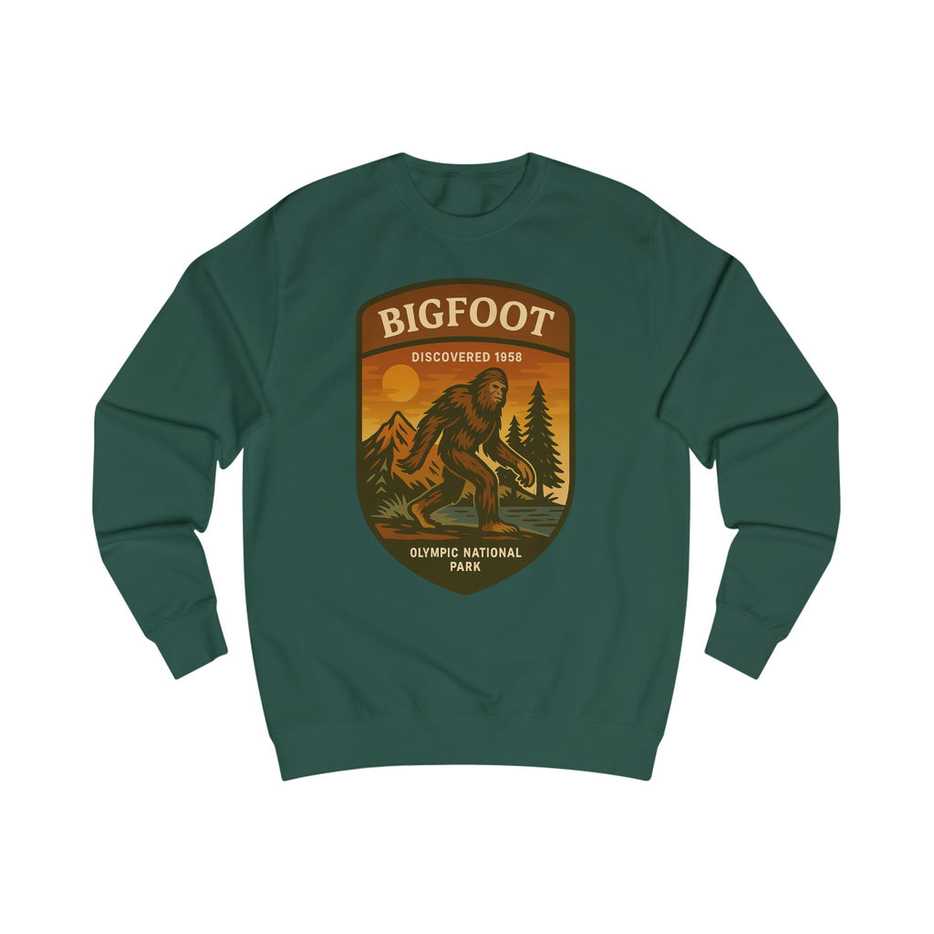Bigfoot Adventure Sweatshirt | Retro National Park Cryptid