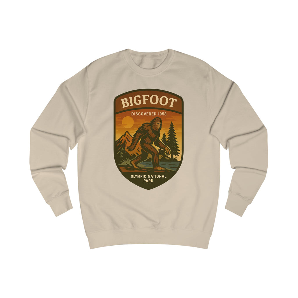 Bigfoot Adventure Unisex Sweatshirt | Retro National Park Style