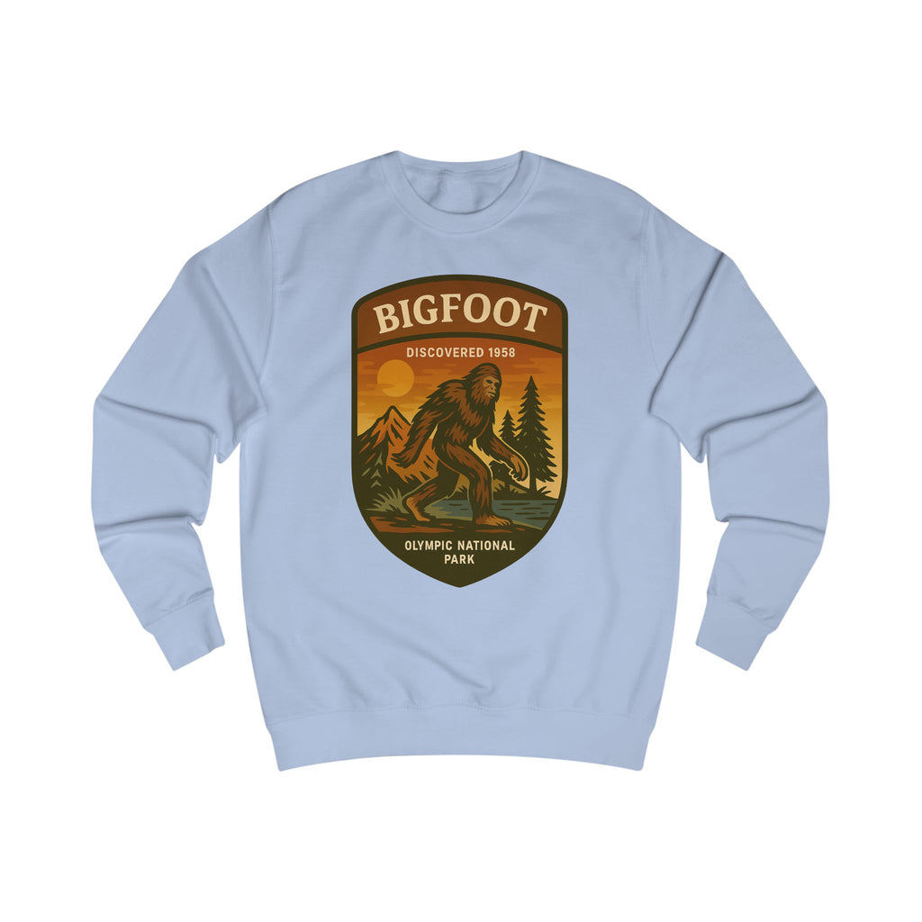 Bigfoot Adventure Unisex Sweatshirt | Retro National Park Style