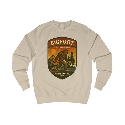 Bigfoot Adventure Sweatshirt | Retro National Park Cryptid