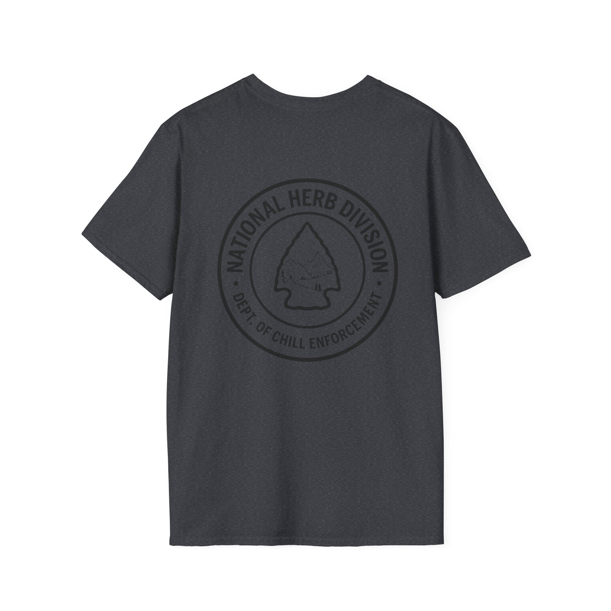 National Herb Division Chill Vibes | Outdoor Adventure Apparel Hiking T-Shirt
