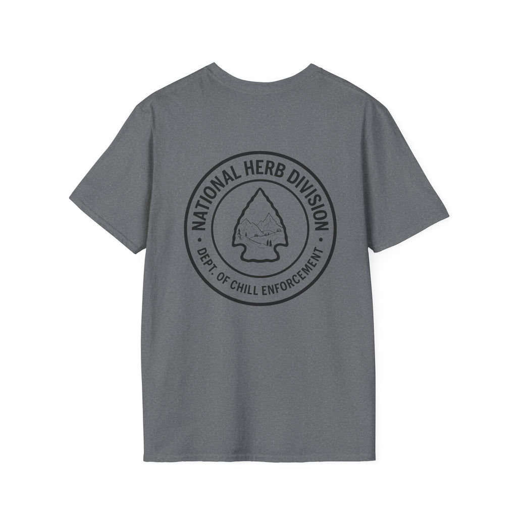 National Herb Division Chill Vibes | Outdoor Adventure Apparel Hiking T-Shirt