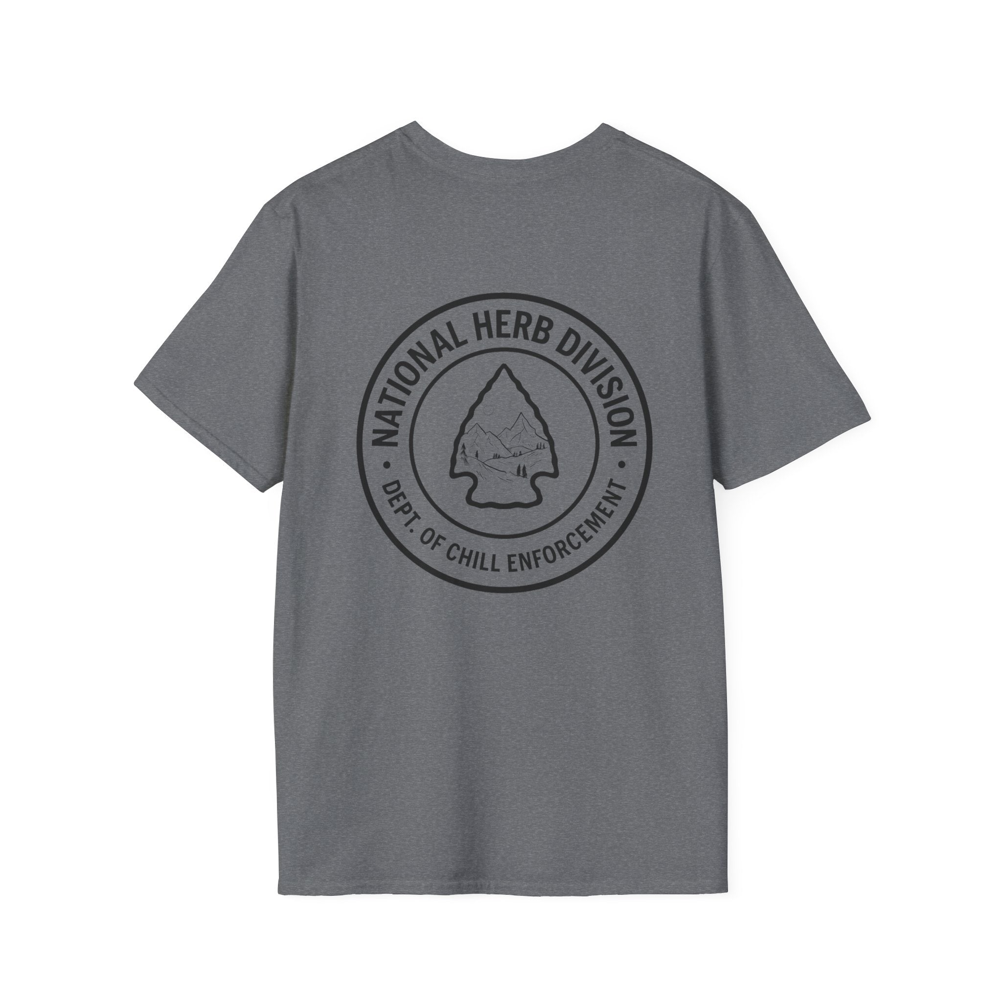 National Herb Division Chill Vibes | Outdoor Adventure Apparel Hiking T-Shirt