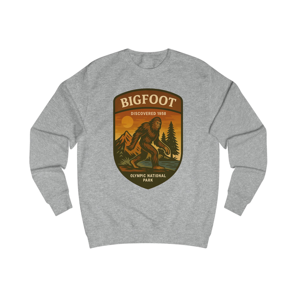 Bigfoot Adventure Unisex Sweatshirt | Retro National Park Style