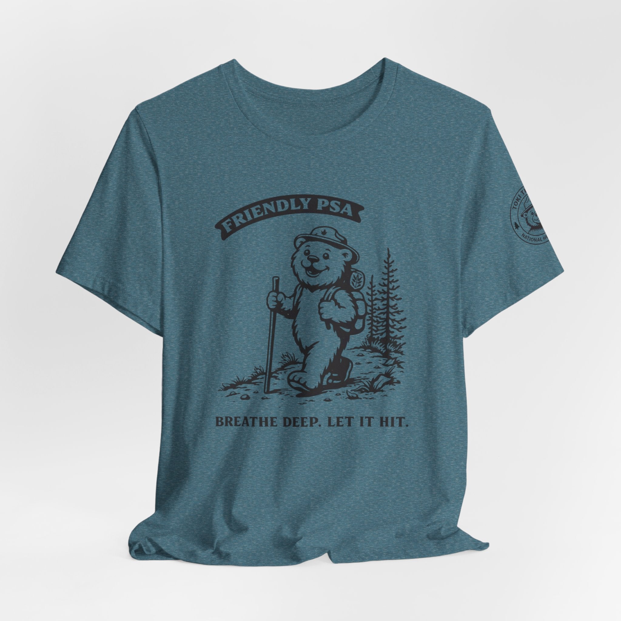 Breathe Deep: Toki the Bear Tee