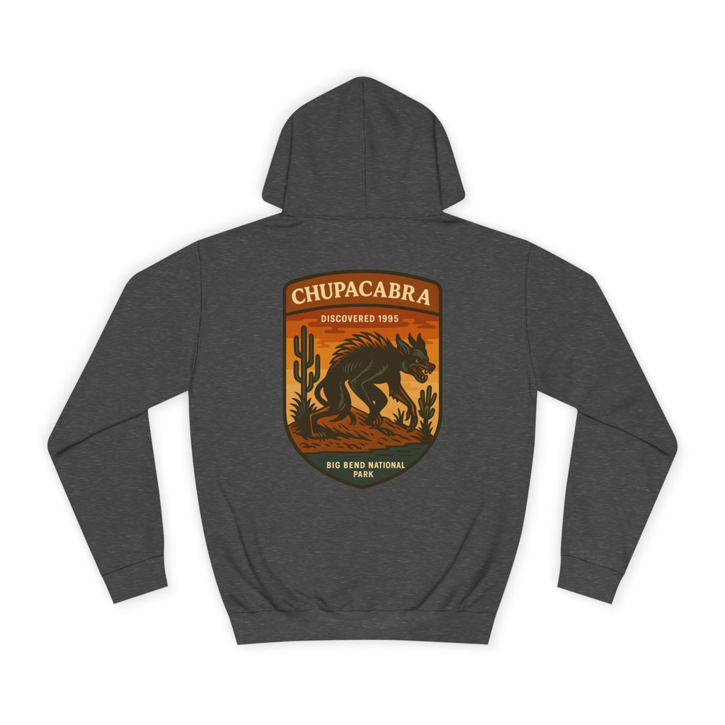 Chupacabra Patch Hoodie | Retro National Park Style