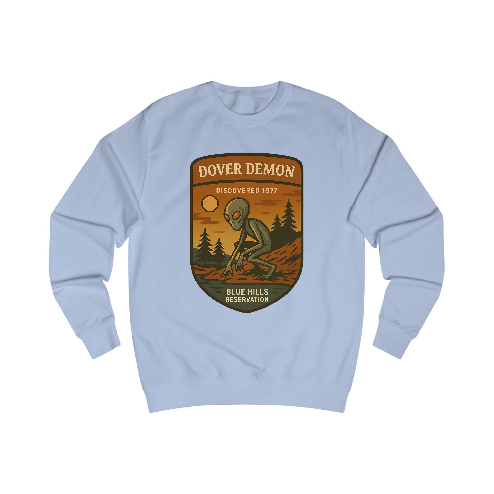 Dover Demon Adventure Unisex Sweatshirt | Retro National Park Style