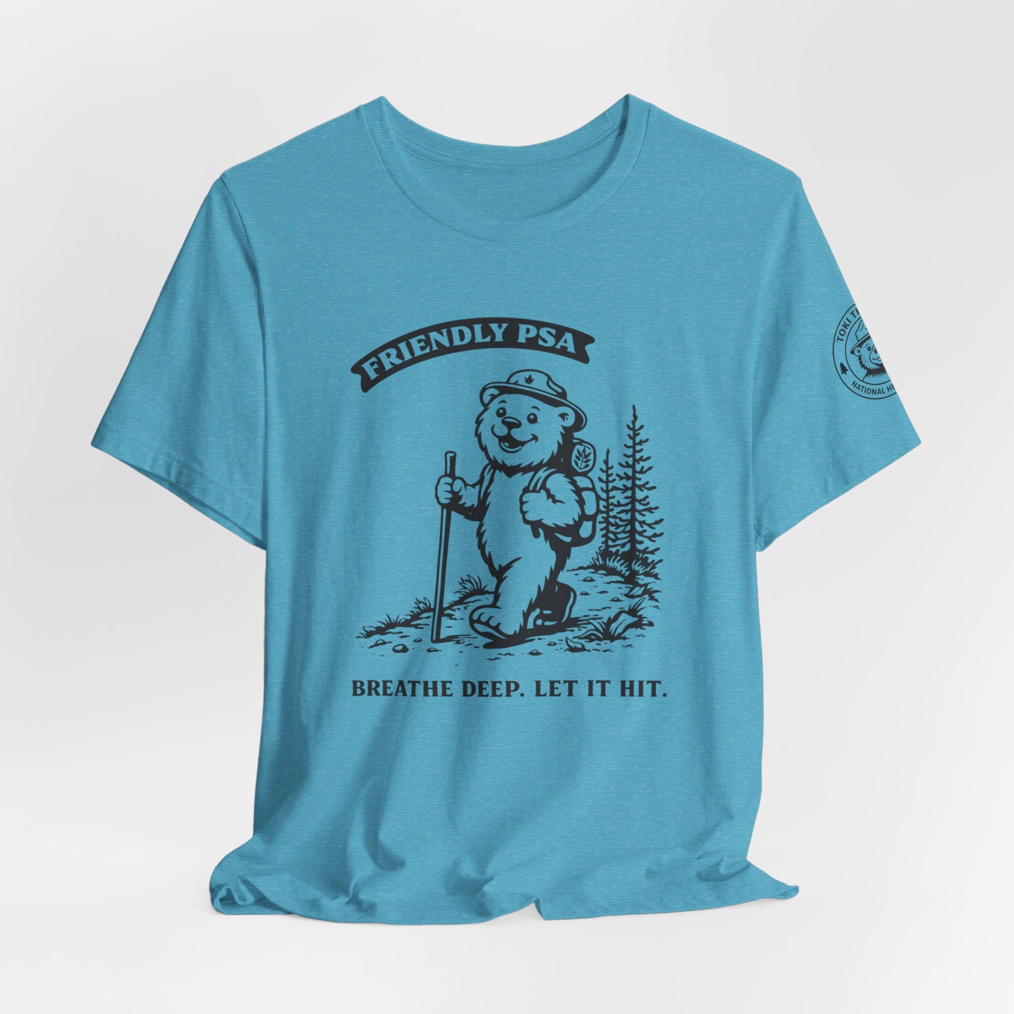 Breathe Deep: Toki the Bear Tee