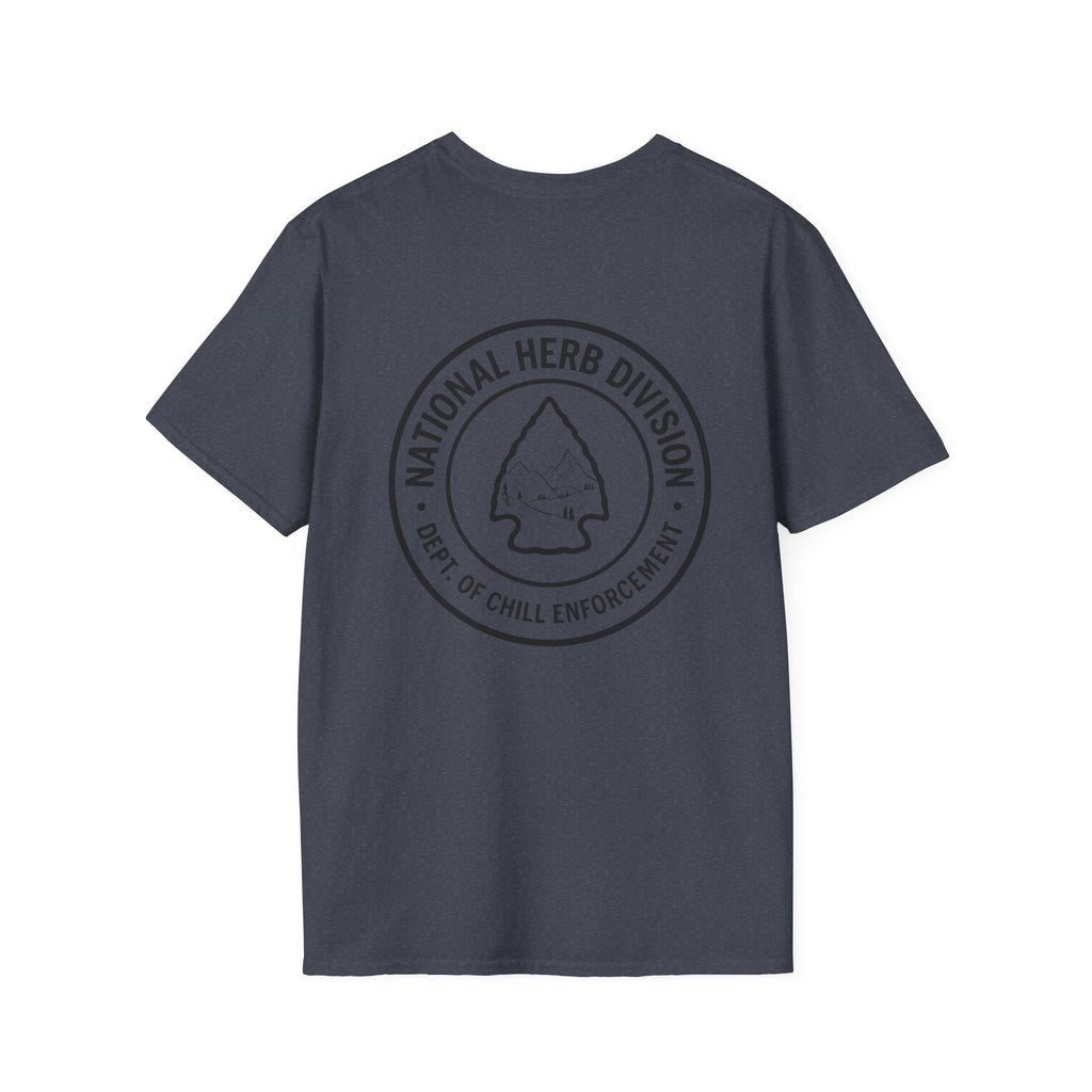 National Herb Division Chill Vibes | Outdoor Adventure Apparel Hiking T-Shirt
