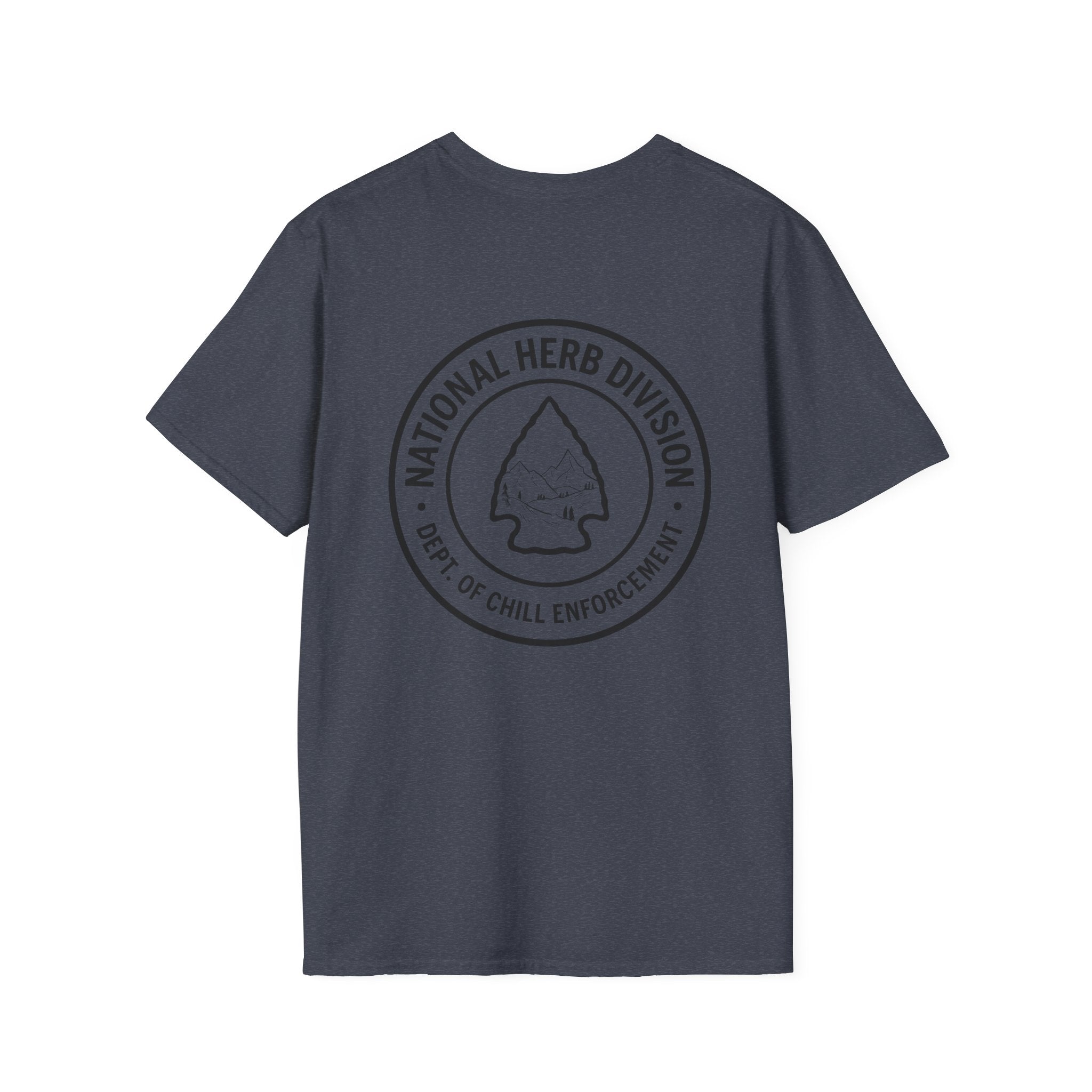 National Herb Division Chill Vibes | Outdoor Adventure Apparel Hiking T-Shirt