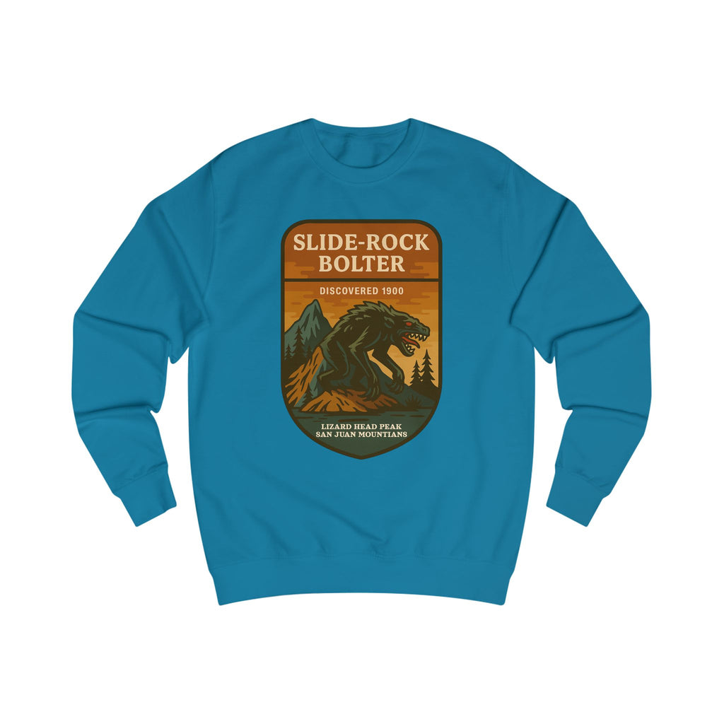 Slide Rock Bolter Mountain Adventure Unisex Sweatshirt | Retro National Park Style