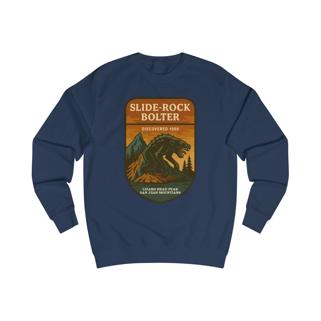 Slide Rock Bolter Mountain Adventure Unisex Sweatshirt | Retro National Park Style