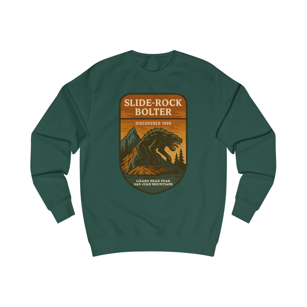 Slide Rock Bolter Mountain Adventure Unisex Sweatshirt | Retro National Park Style