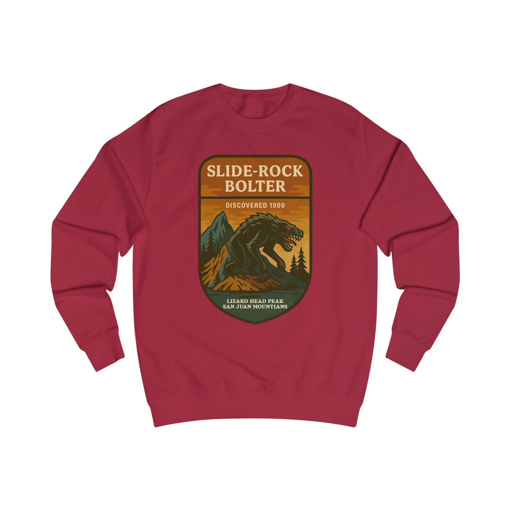Slide Rock Bolter Mountain Adventure Unisex Sweatshirt | Retro National Park Style
