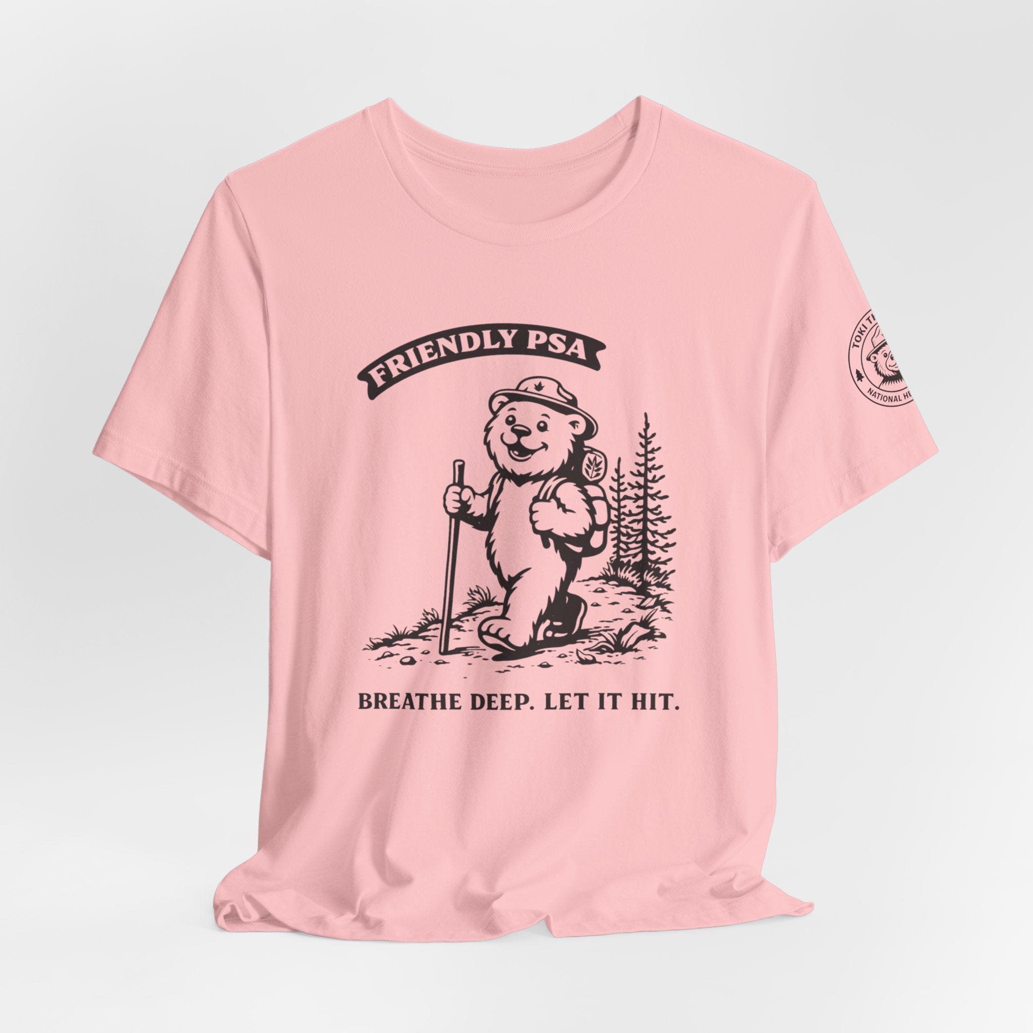 Breathe Deep: Toki the Bear Tee